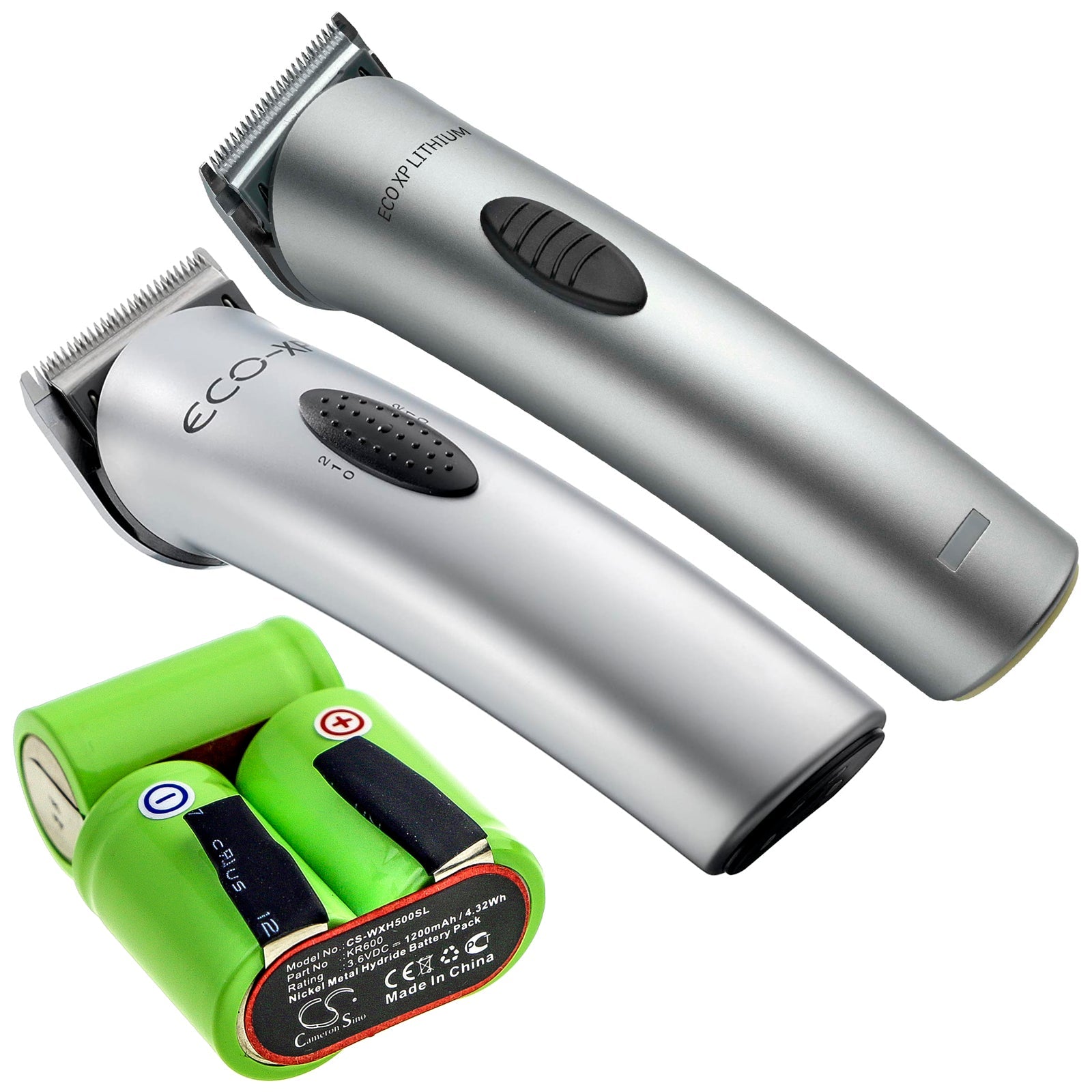 Ni-MH Battery fits Tondeo, Eco Xp, Eco Xp Profi, Wella 3.6V, 1200mAh Shaver Cameron Sino Technology Limited