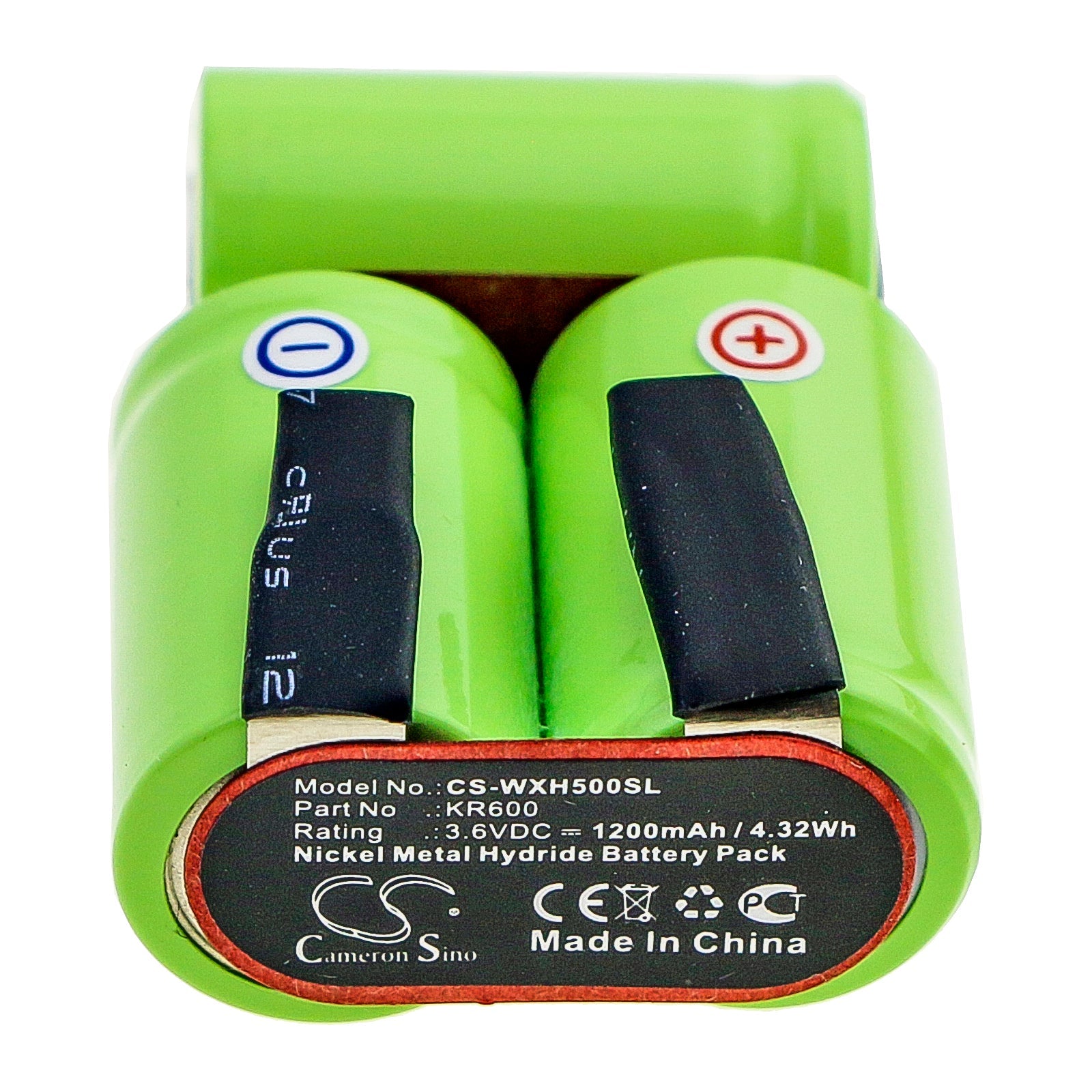 Ni-MH Battery fits Tondeo, Eco Xp, Eco Xp Profi, Wella 3.6V, 1200mAh Shaver Cameron Sino Technology Limited