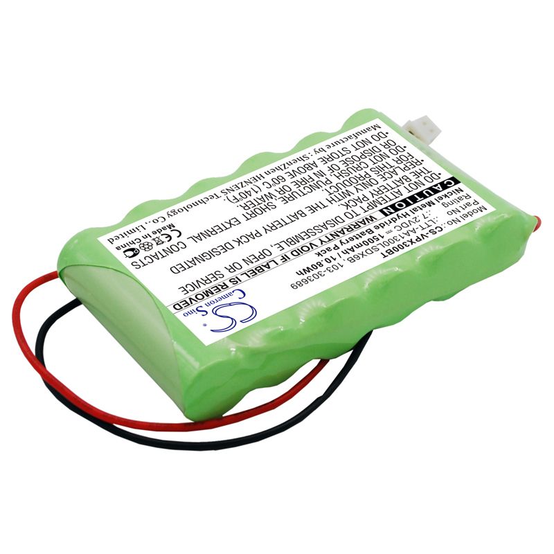 Ni - MH Battery fits Visonic, Powermaster 30 Control Panel 7.2V, 1500mAh - Batterybuyer.ca