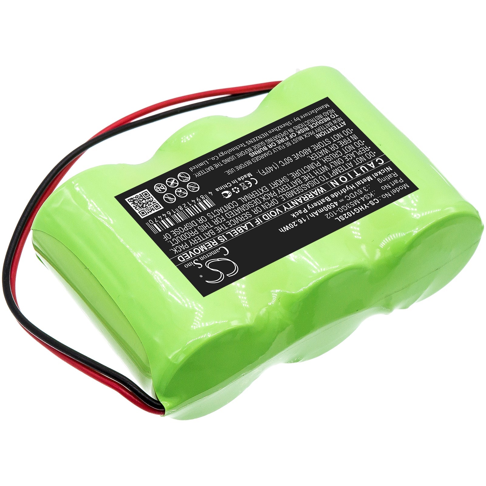 Ni-MH Battery fits Yamaha, Ks4-m53g0-101, Ks4-m53g0-102 3.6V, 4500mAh PLC Cameron Sino Technology Limited