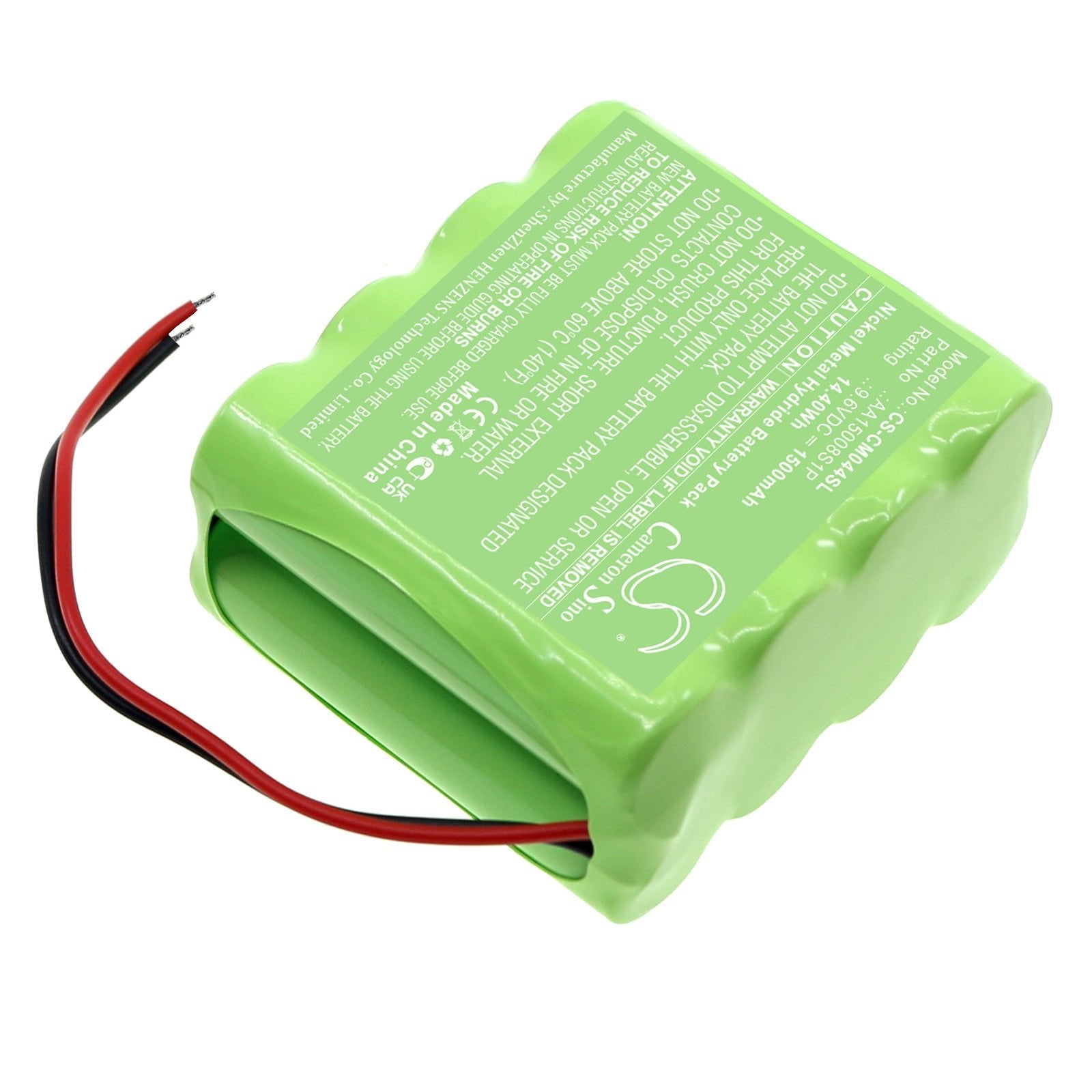 Ni-MH, Battery Pack Battery fits Custom Battery Packs, 9.6V, 1500mAh Battery Pack Cameron Sino Technology Limited