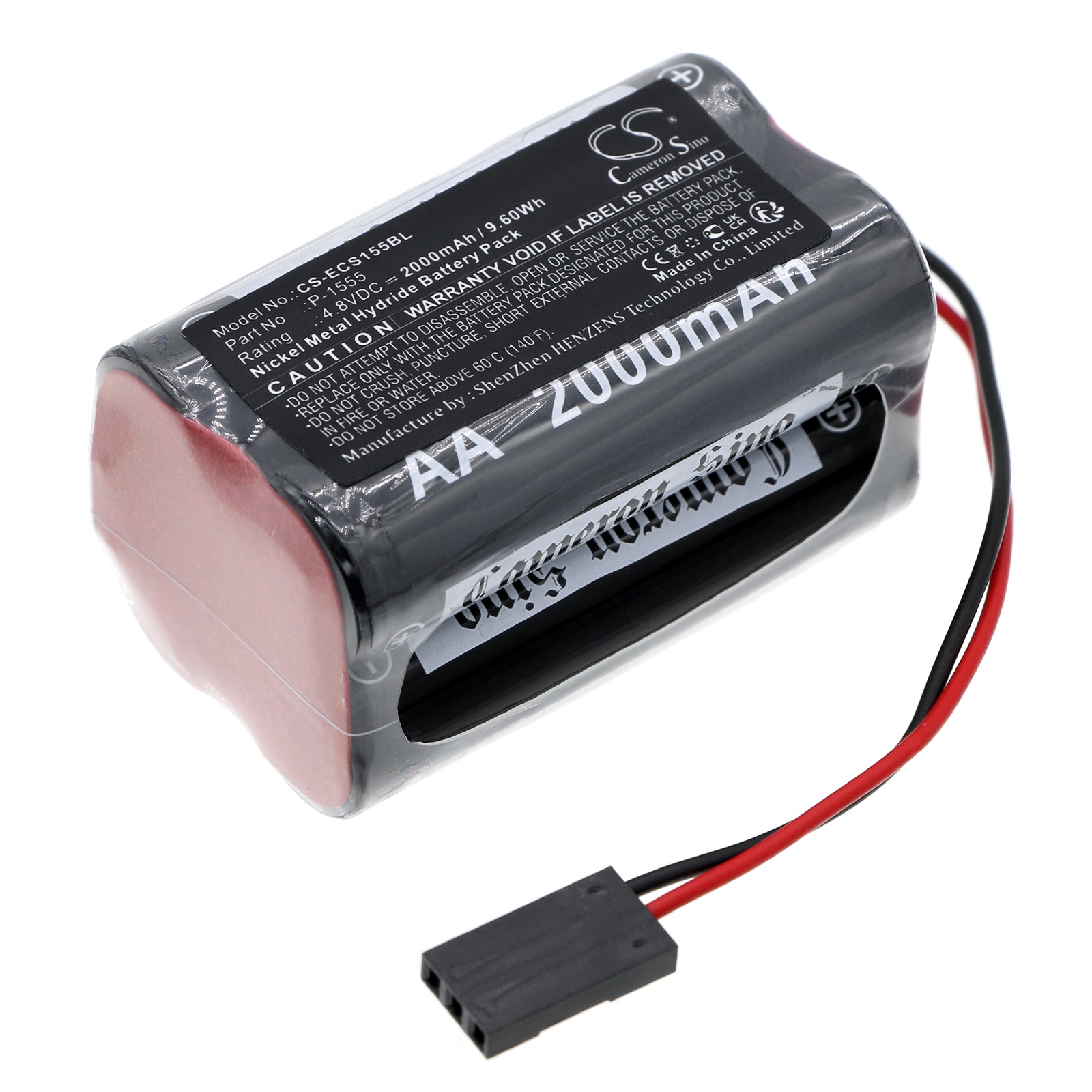 Ni-MH, Cash Register Battery fits Ei Compact Cash Register, 4.8V, 2000mAh Cash Register Cameron Sino Technology Limited