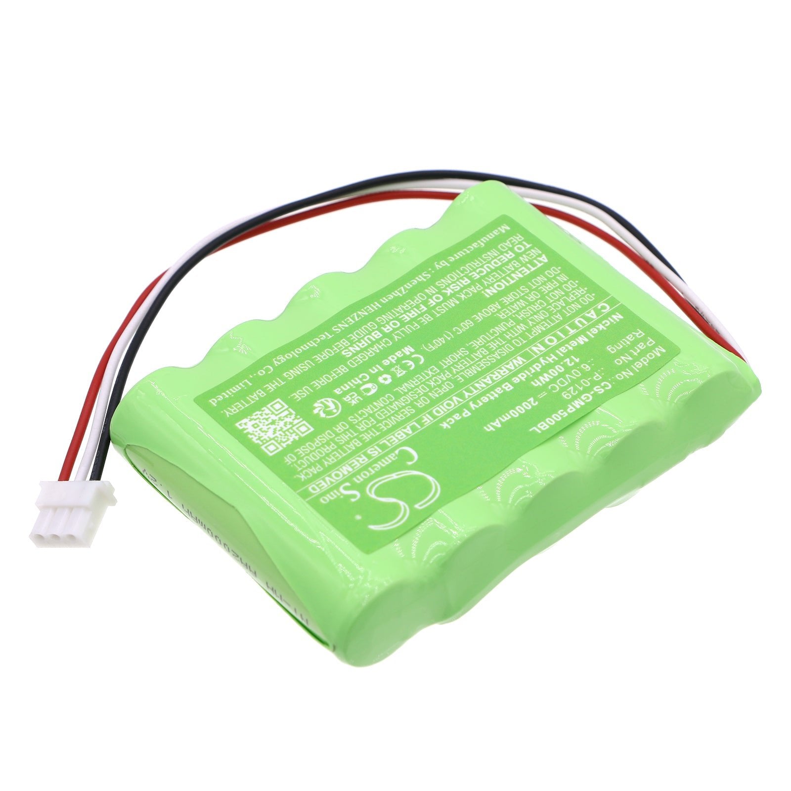 Ni-MH, Cash Register Battery fits Galeb Mp-500, Mp-5000, 6.0V, 2000mAh Cash Register Cameron Sino Technology Limited