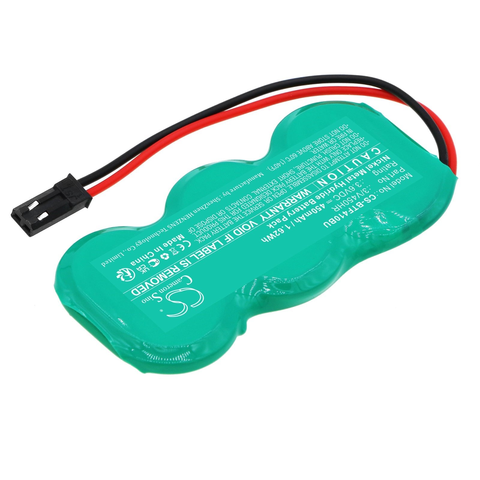 Ni-MH, CMOS / BackUp Battery fits Brother Fax4100e Fax Machine, 3.6V, 450mAh CMOS / BackUp Cameron Sino Technology Limited