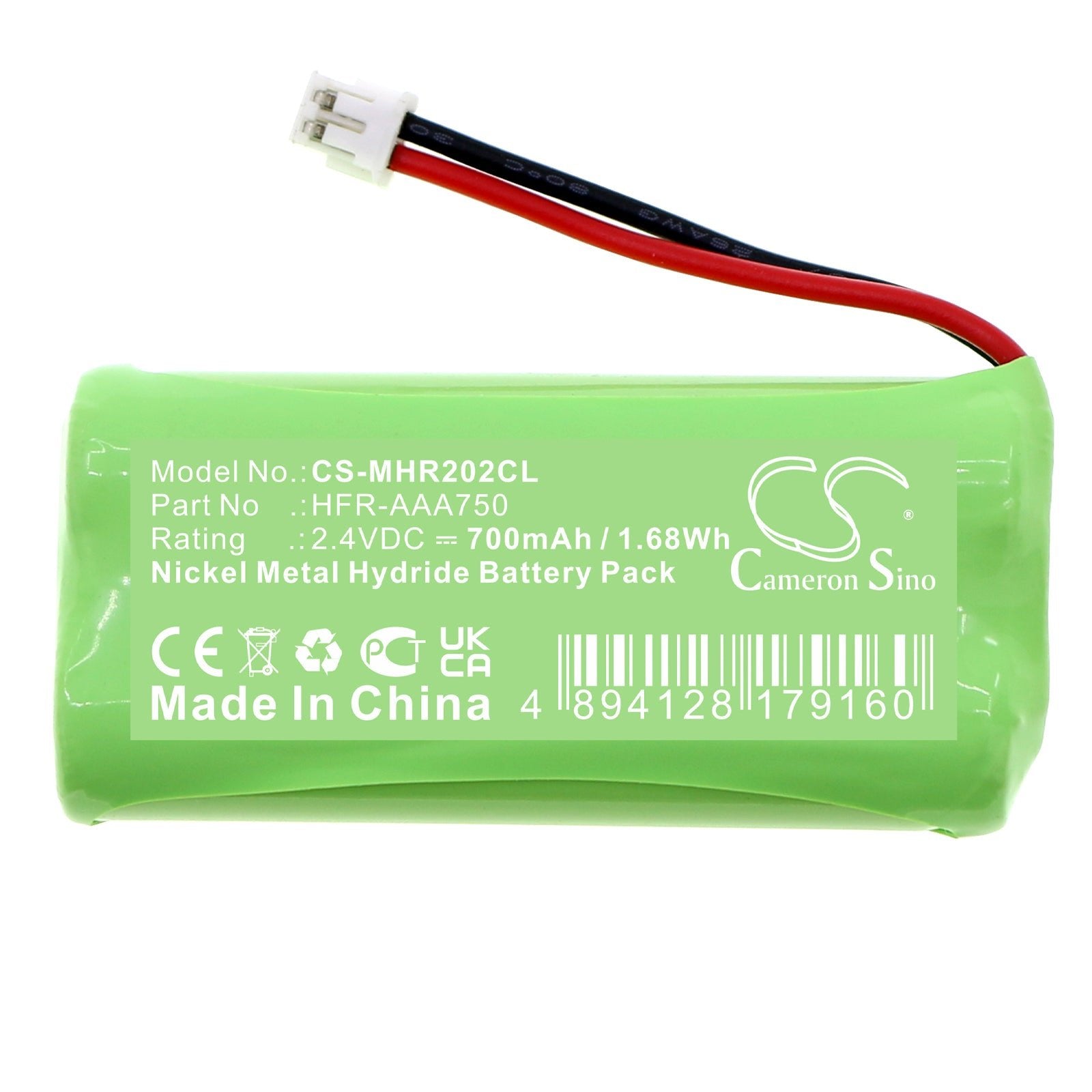 Ni-MH, Cordless Phone Battery fits Motorola O201c, O202c, 2.4V, 700mAh Cordless Phone Cameron Sino Technology Limited