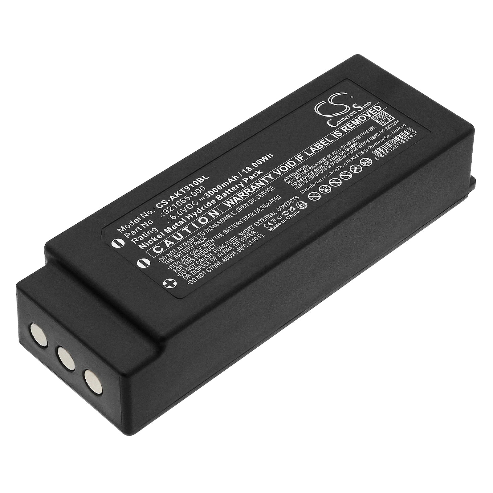 Ni-MH, Crane Remote Control Battery fits Akerstroms 300j, 300j Transmitters, 6.0V, 3000mAh Crane Remote Control Cameron Sino Technology Limited