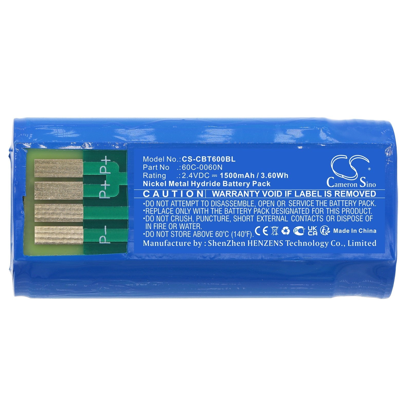 Ni-MH, Crane Remote Control Battery fits Cattron Theimeg 70c0003kit, 70c-0003kit-c, 2.4V, 1500mAh Crane Remote Control Cameron Sino Technology Limited