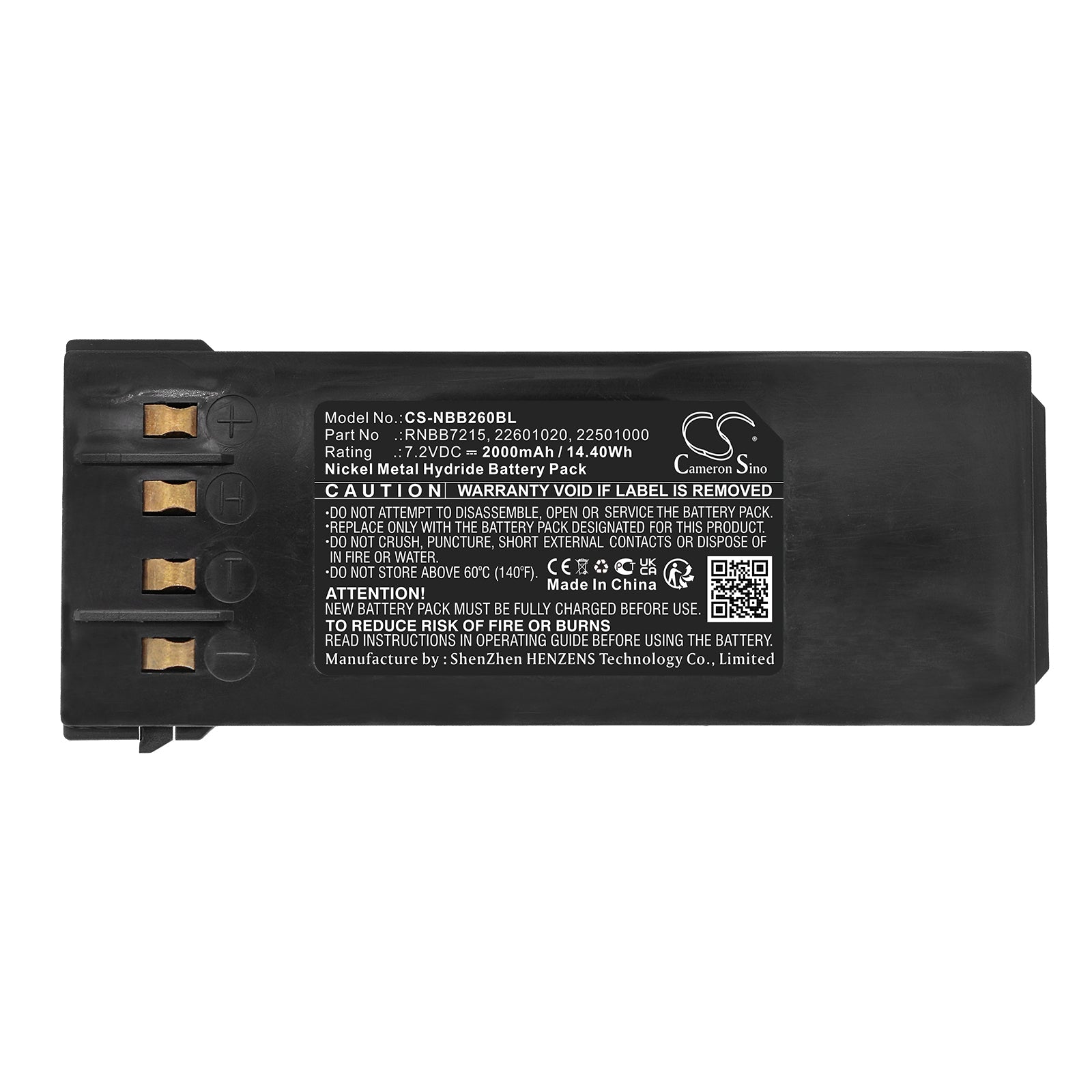 Ni-MH, Crane Remote Control Battery fits Hiab 077 Hiduo, 088 Hiduo, 7.2V, 2000mAh Crane Remote Control Cameron Sino Technology Limited