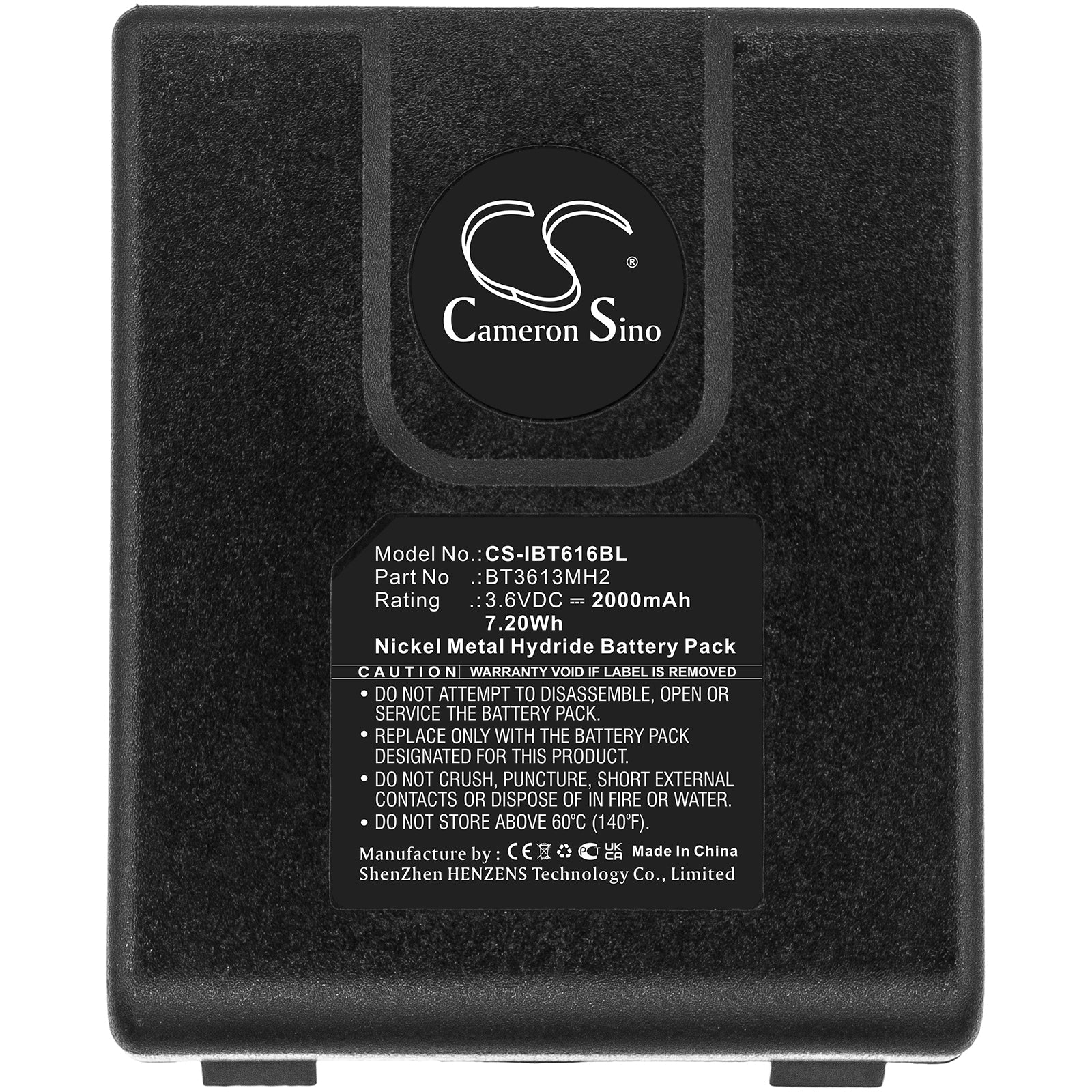 Ni-MH, Crane Remote Control Battery fits Itowa Winner 2g Version 2, 3.6V, 2000mAh Crane Remote Control Cameron Sino Technology Limited
