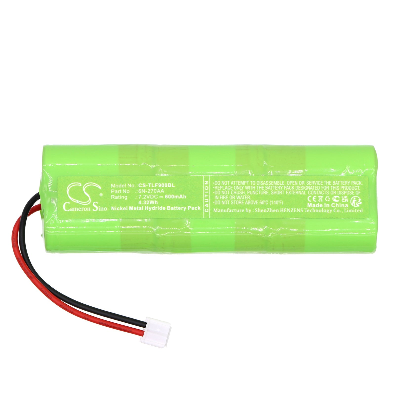 Ni-MH, Crane Remote Control Battery fits Telenot 35 973, B+b, 7.2V, 600mAh Crane Remote Control Cameron Sino Technology Limited
