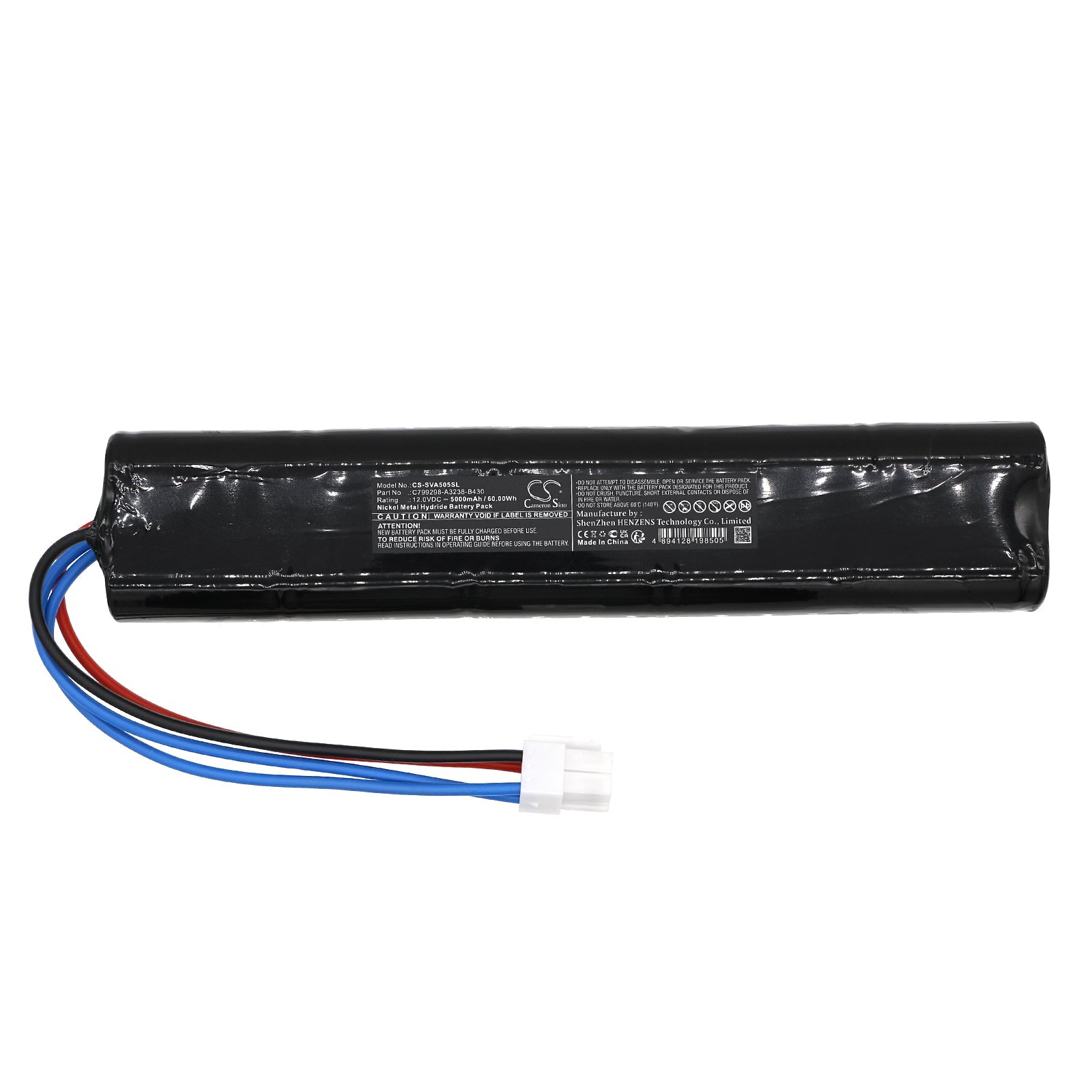 Ni-MH, Diagnostic Scanner Battery fits Siemens Vas5051, Vas5051a, 12.0V, 5000mAh Diagnostic Scanner Cameron Sino Technology Limited