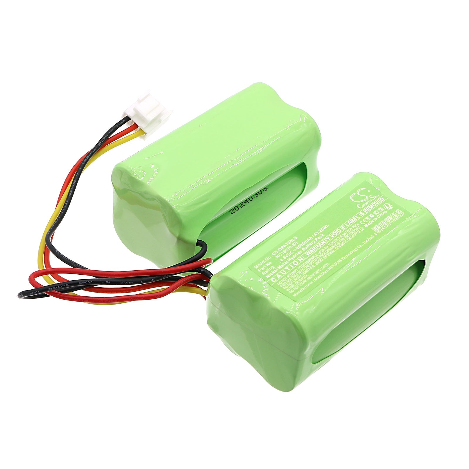 Ni-MH, Emergency Lighting Battery fits Awex Anx Series, Axnc Series, 4.8V, 9000mAh Emergency Lighting Cameron Sino Technology Limited