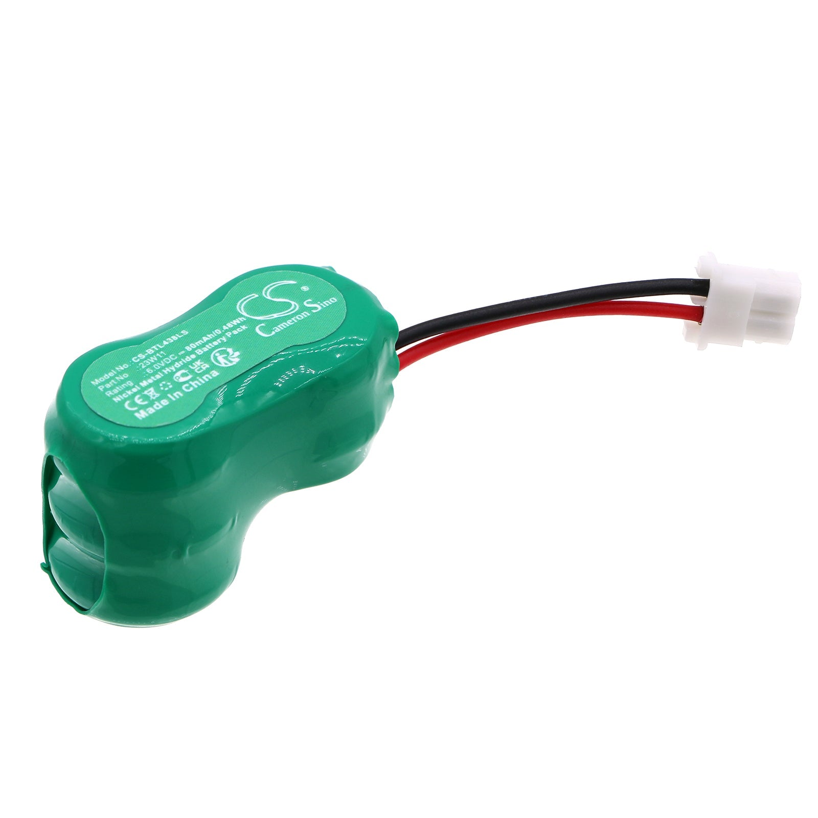 Ni - MH, Emergency Lighting Battery fits Bticino L4380/b, N/nt/l4608, 6.0V, 80mAh - Batterybuyer.ca