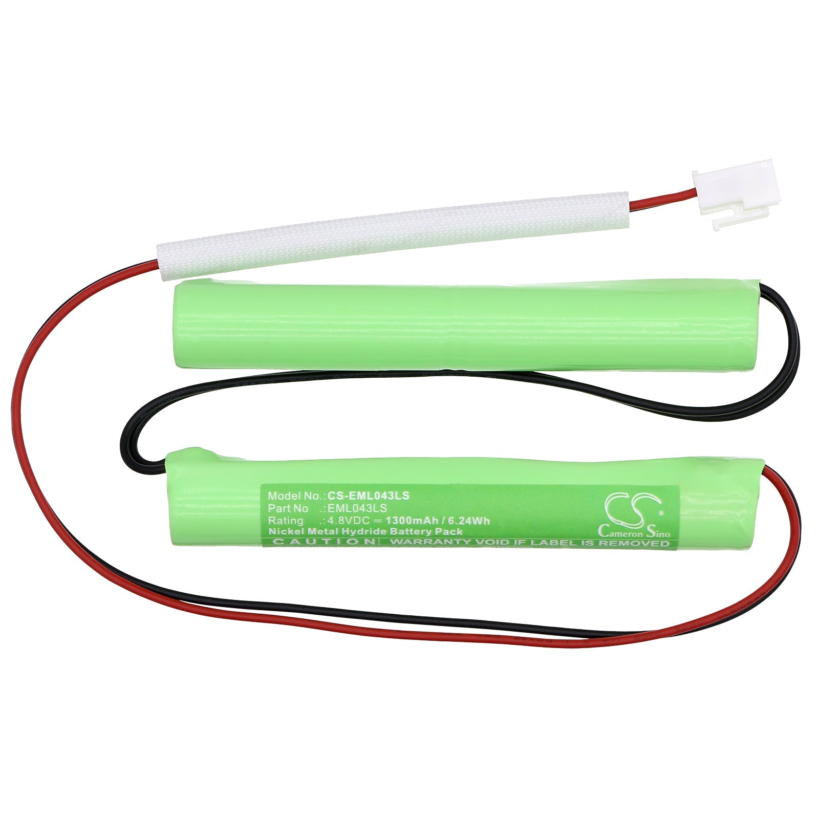 Ni-MH, Emergency Lighting Battery fits Cameron Sino Technologies, 4.8V, 1300mAh Emergency Lighting Cameron Sino Technology Limited