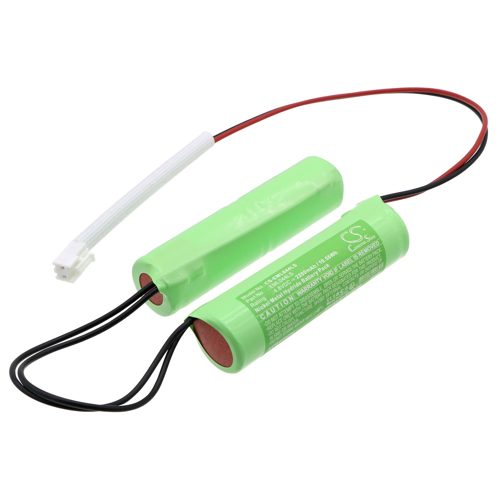 Ni-MH, Emergency Lighting Battery fits Cameron Sino Technologies, 4.8V, 2200mAh Emergency Lighting Cameron Sino Technology Limited