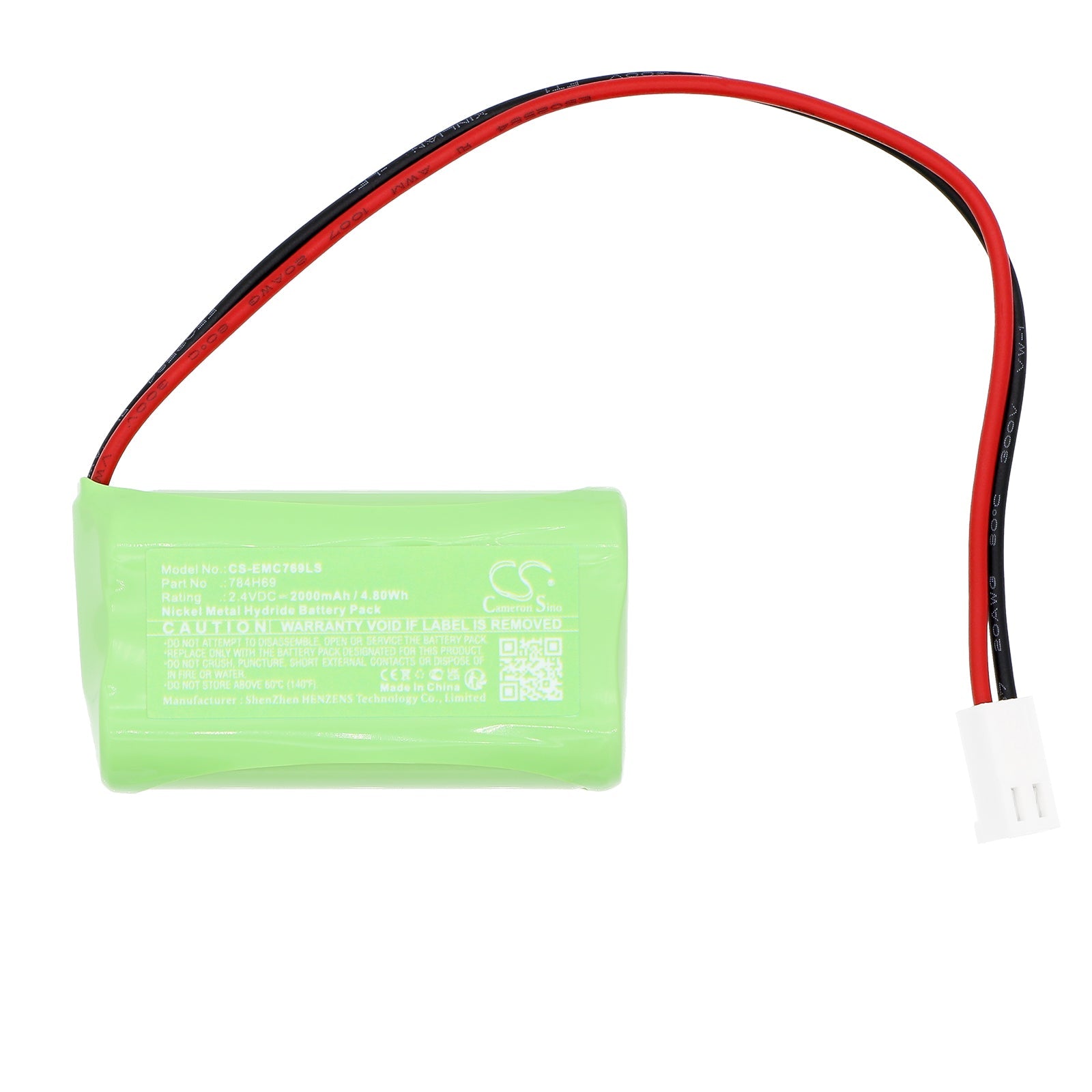 Ni-MH, Emergency Lighting Battery fits Dual-lite Ev2d, Ev2di, 2.4V, 2000mAh Emergency Lighting Cameron Sino Technology Limited