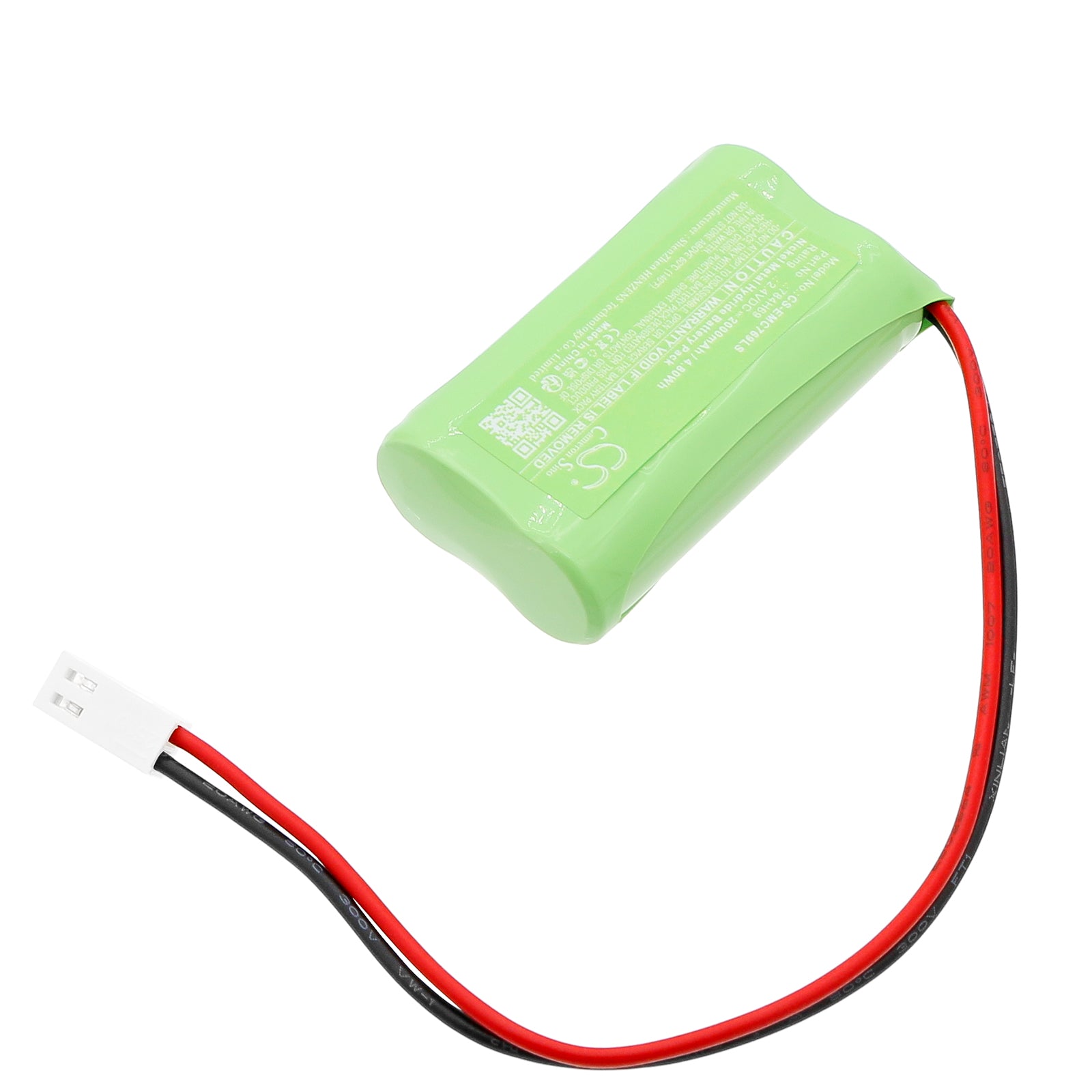 Ni-MH, Emergency Lighting Battery fits Dual-lite Ev2d, Ev2di, 2.4V, 2000mAh Emergency Lighting Cameron Sino Technology Limited