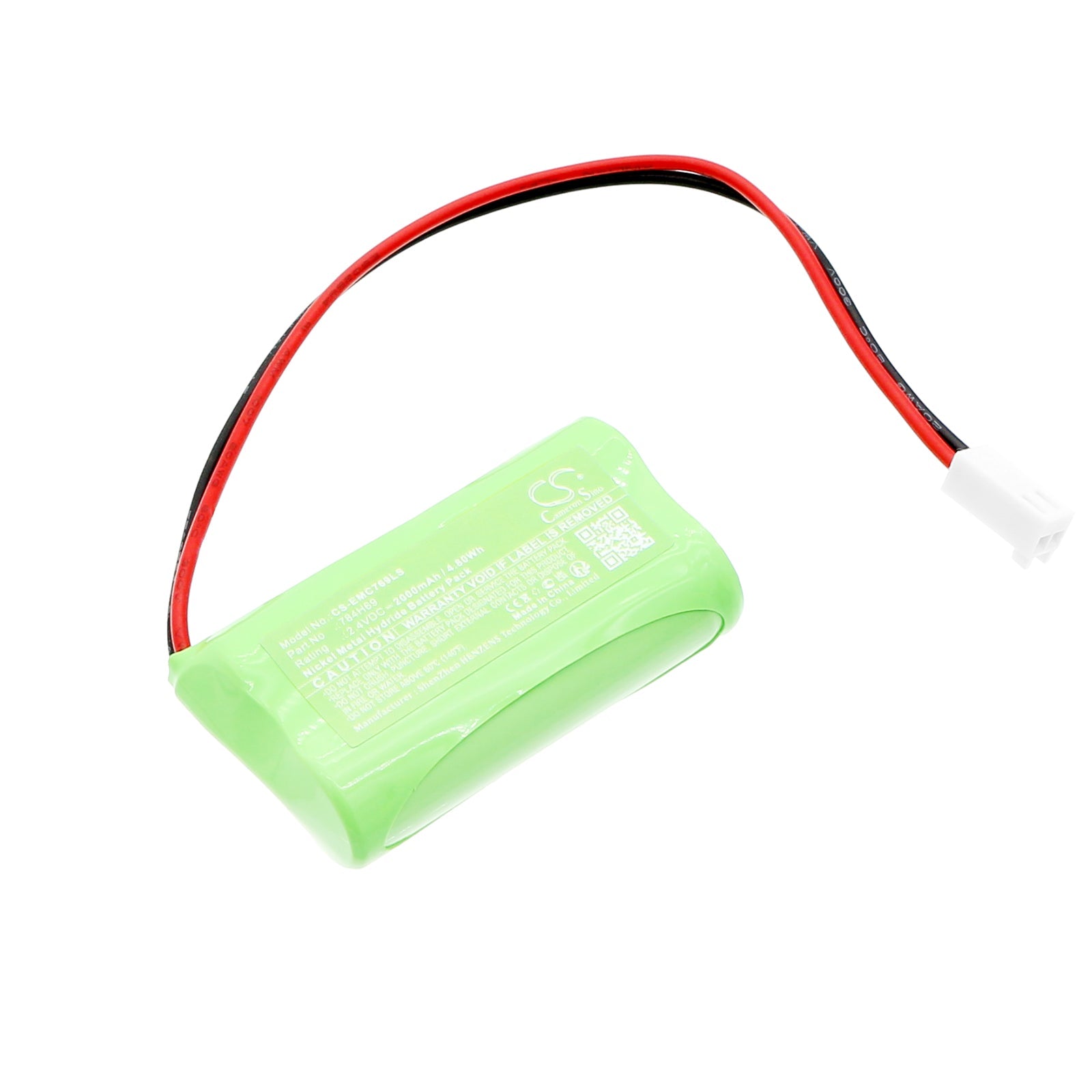 Ni-MH, Emergency Lighting Battery fits Dual-lite Ev2d, Ev2di, 2.4V, 2000mAh Emergency Lighting Cameron Sino Technology Limited