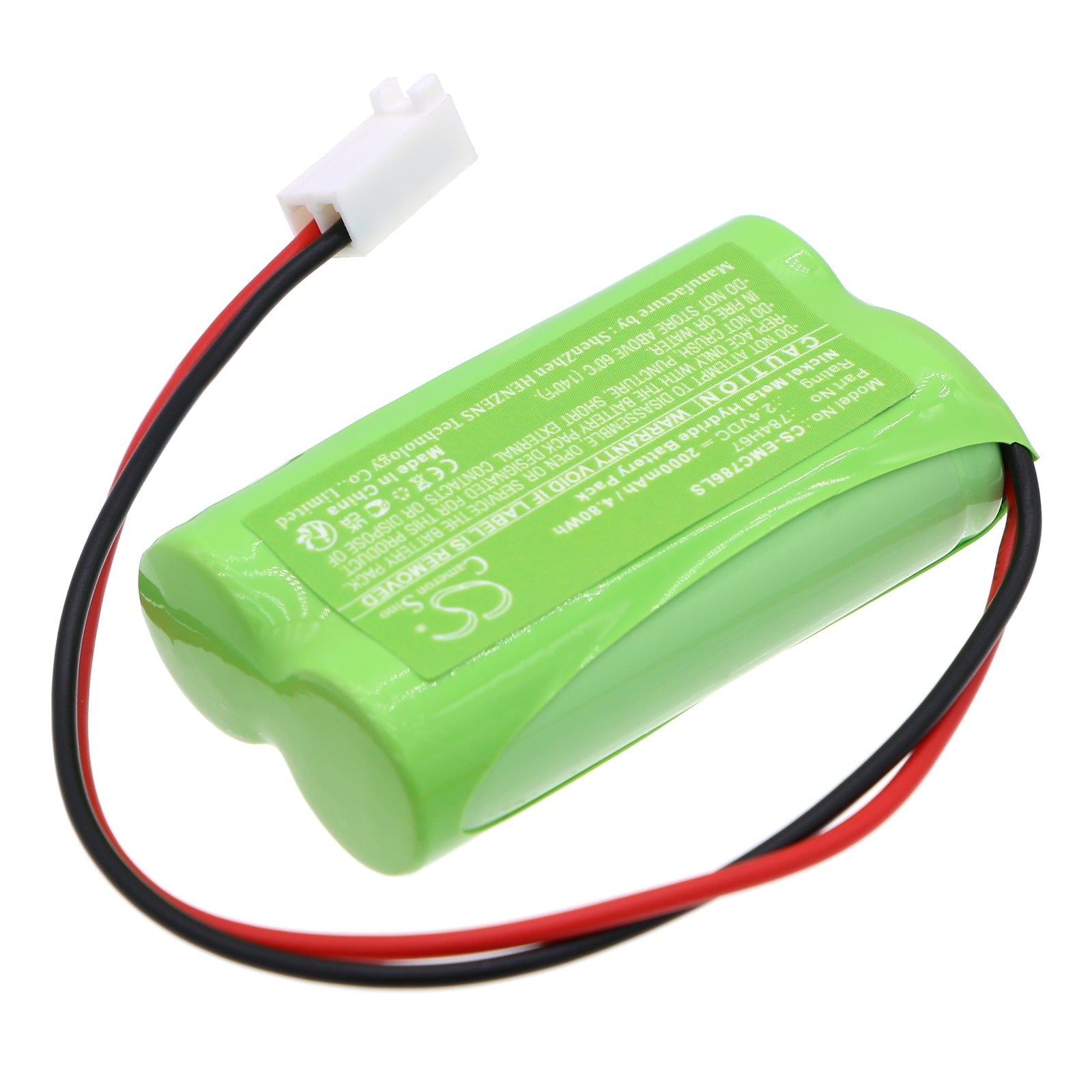 Ni-MH, Emergency Lighting Battery fits Dual-lite Ev4d-02l, Ev4di-02l, 2.4V, 2000mAh Emergency Lighting Cameron Sino Technology Limited