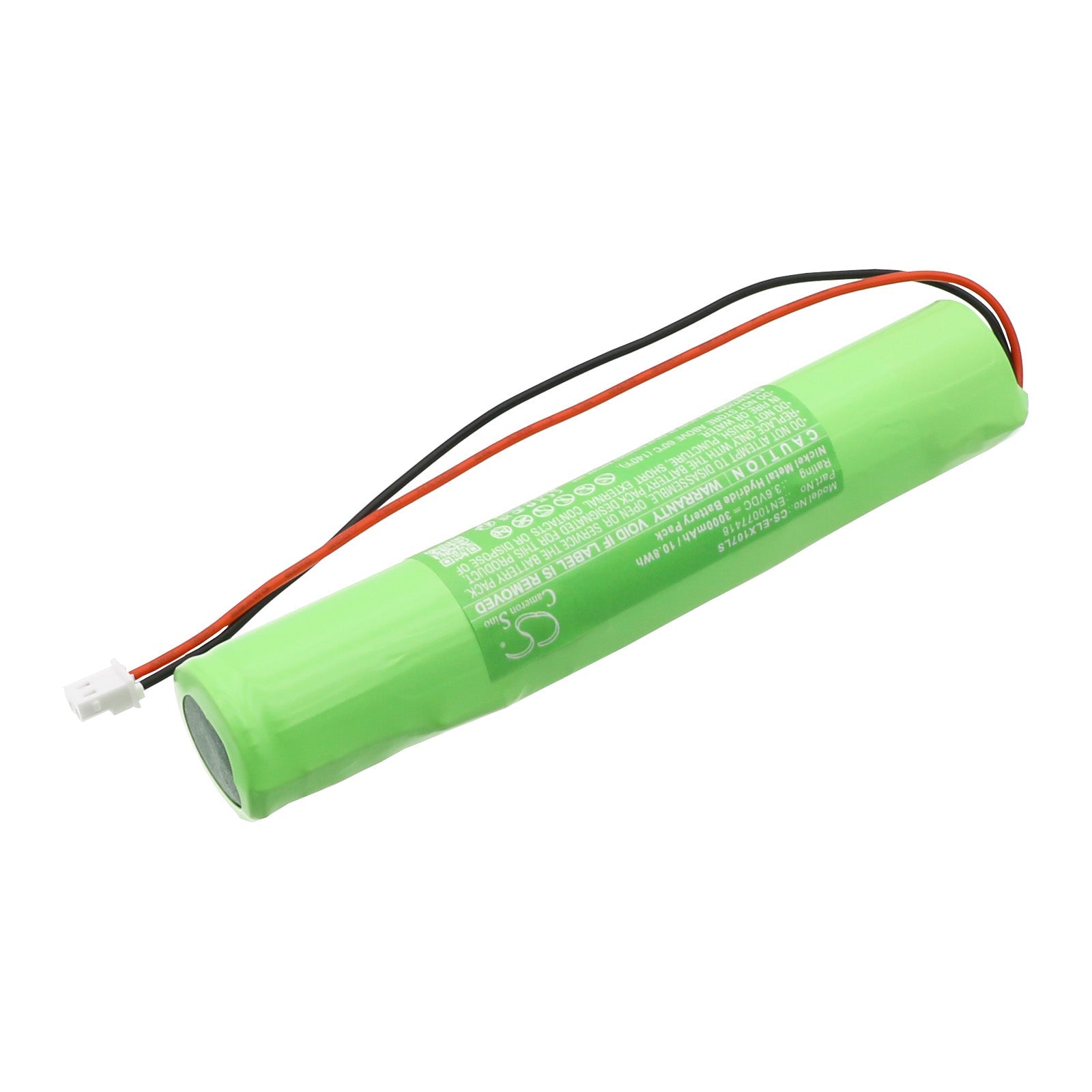 Ni - MH, Emergency Lighting Battery fits Esylux Elx Led, 3.6V, 3000mAh - Batterybuyer.ca