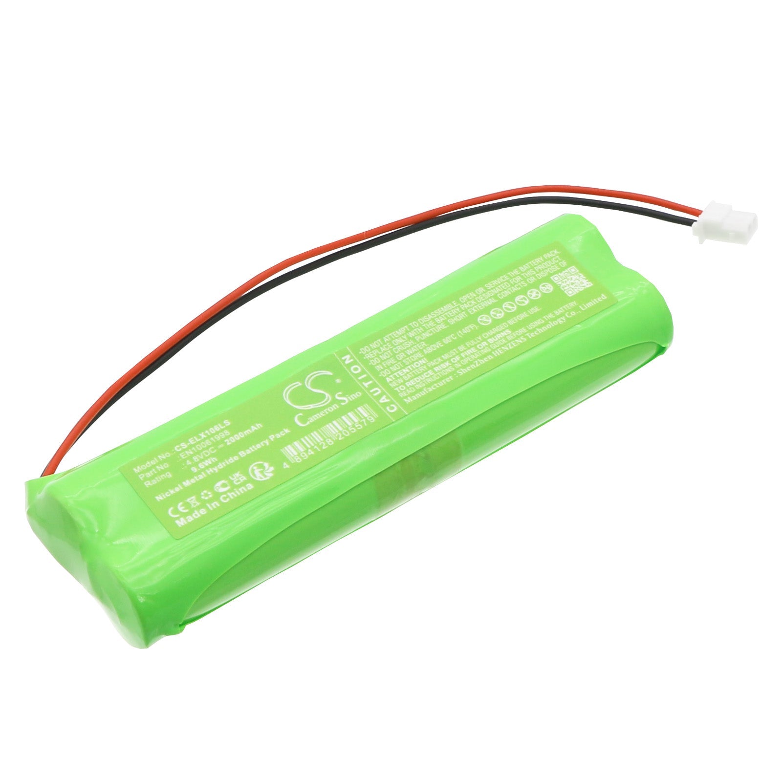 Ni-MH, Emergency Lighting Battery fits Esylux Sle, Slf, 4.8V, 2000mAh Emergency Lighting Cameron Sino Technology Limited