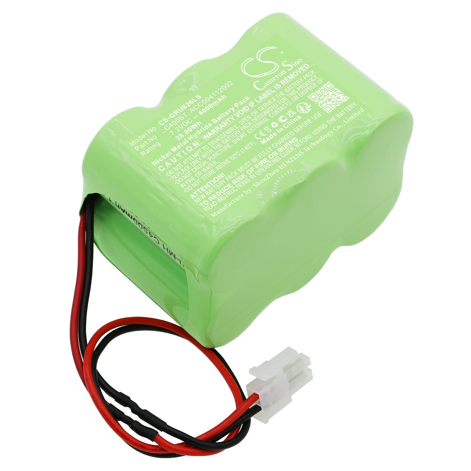 Ni-MH, Emergency Lighting Battery fits Legrand 062632, 660975, 7.2V, 4000mAh Emergency Lighting Cameron Sino Technology Limited
