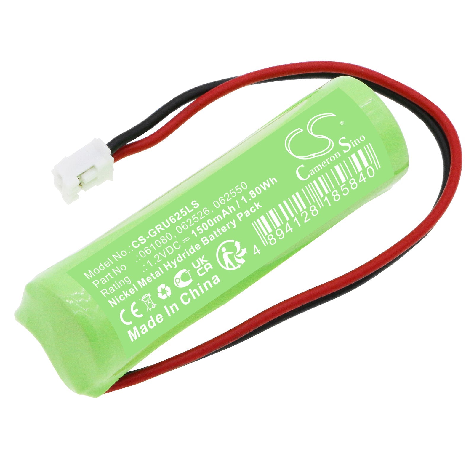 Ni-MH, Emergency Lighting Battery fits Legrand 111 914, 111013, 1.2V, 1500mAh Emergency Lighting Cameron Sino Technology Limited