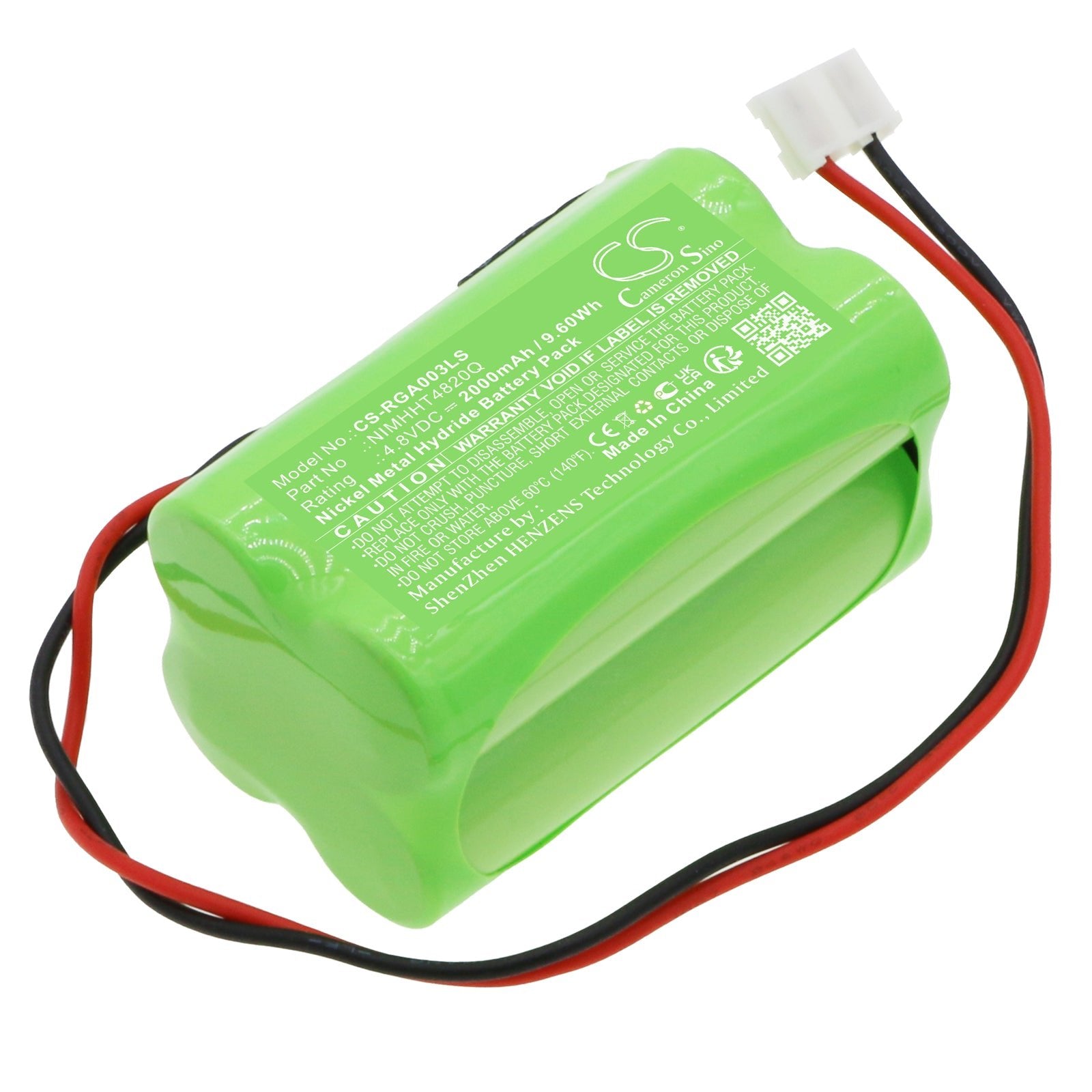 Ni-MH, Emergency Lighting Battery fits Rp-technik Nimhht4820q, Abm (sc), 4.8V, 2000mAh Emergency Lighting Cameron Sino Technology Limited