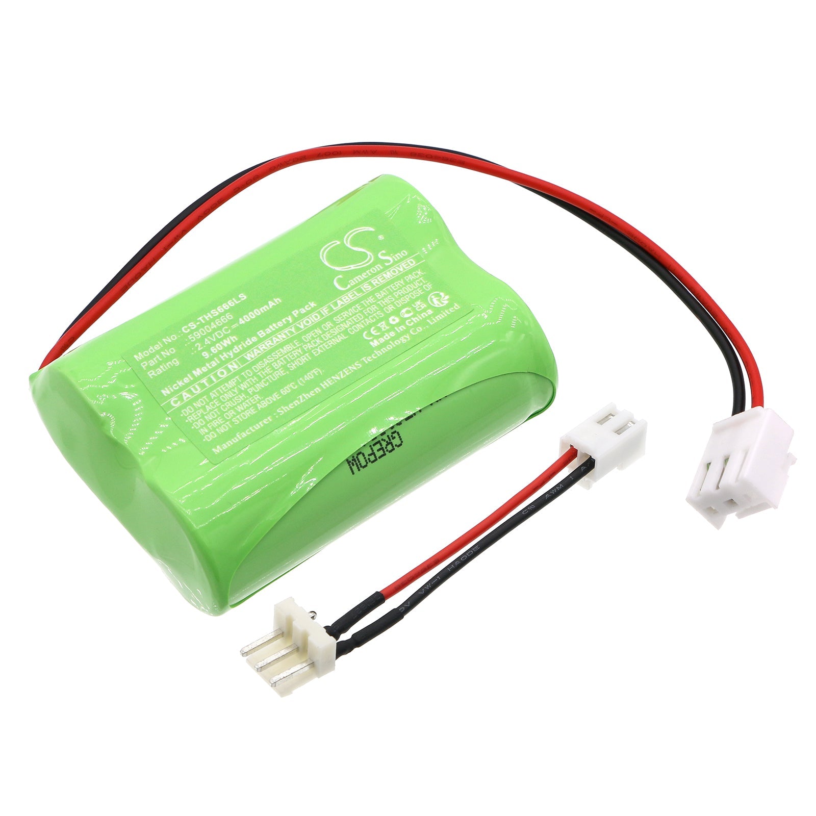 Ni-MH, Emergency Lighting Battery fits Thorn Voyager Star, 2.4V, 4000mAh Emergency Lighting Cameron Sino Technology Limited