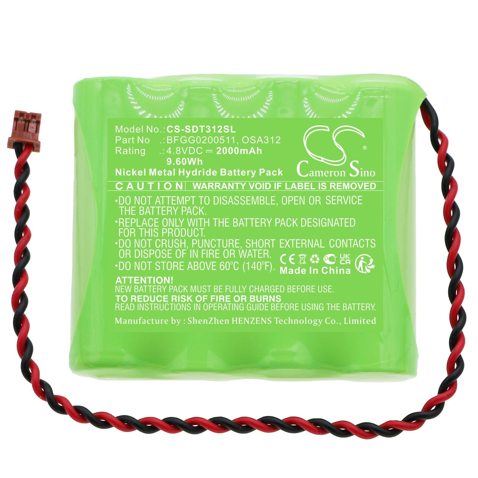 Ni-MH, Equipment, Survey, Test Battery fits Shimpo Fge-hx, Fge-hxy, 4.8V, 2000mAh Equipment, Survey, Test Cameron Sino Technology Limited