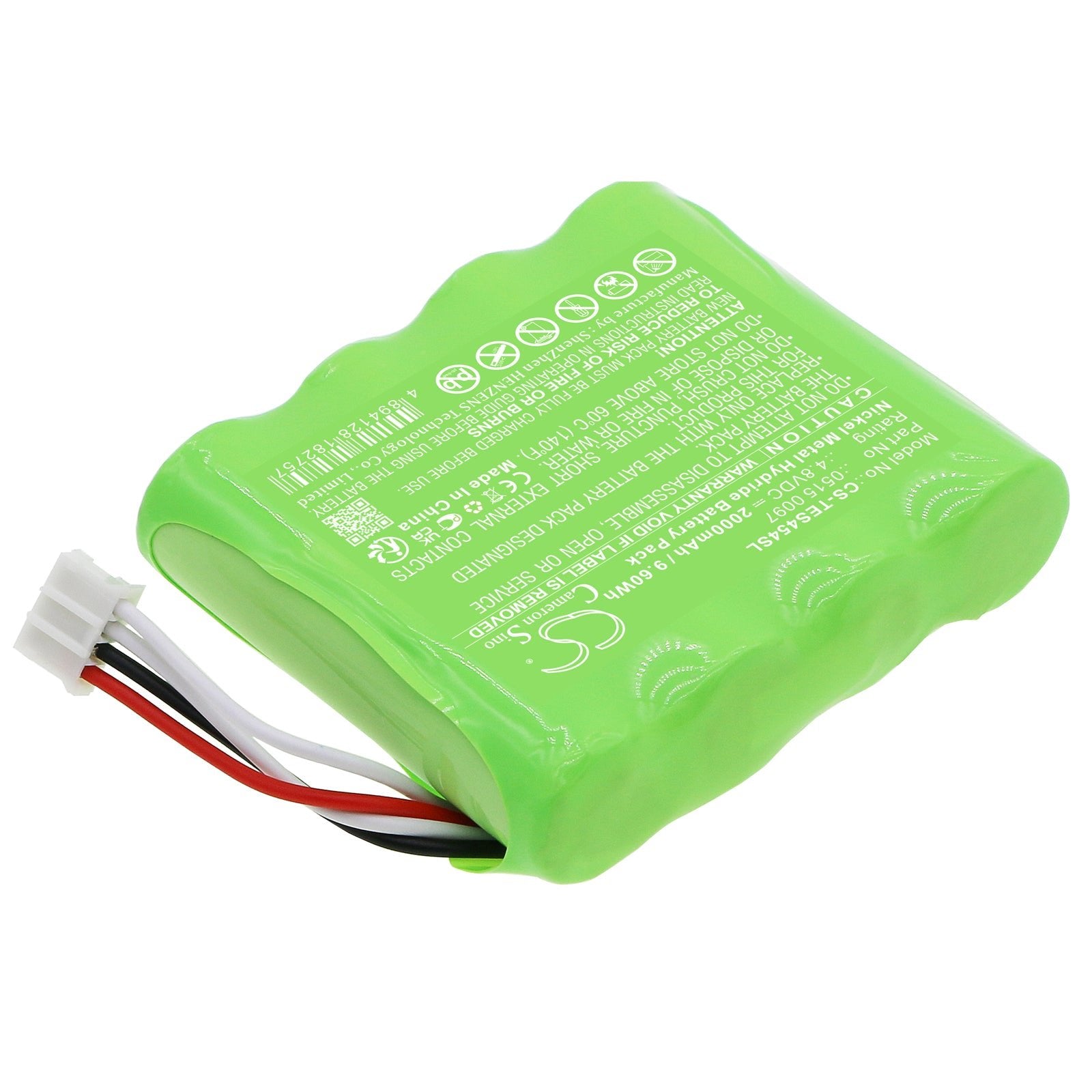 Ni-MH, Equipment, Survey, Test Battery fits Testo 350 Control, 454 Control, 4.8V, 2000mAh Equipment, Survey, Test Cameron Sino Technology Limited