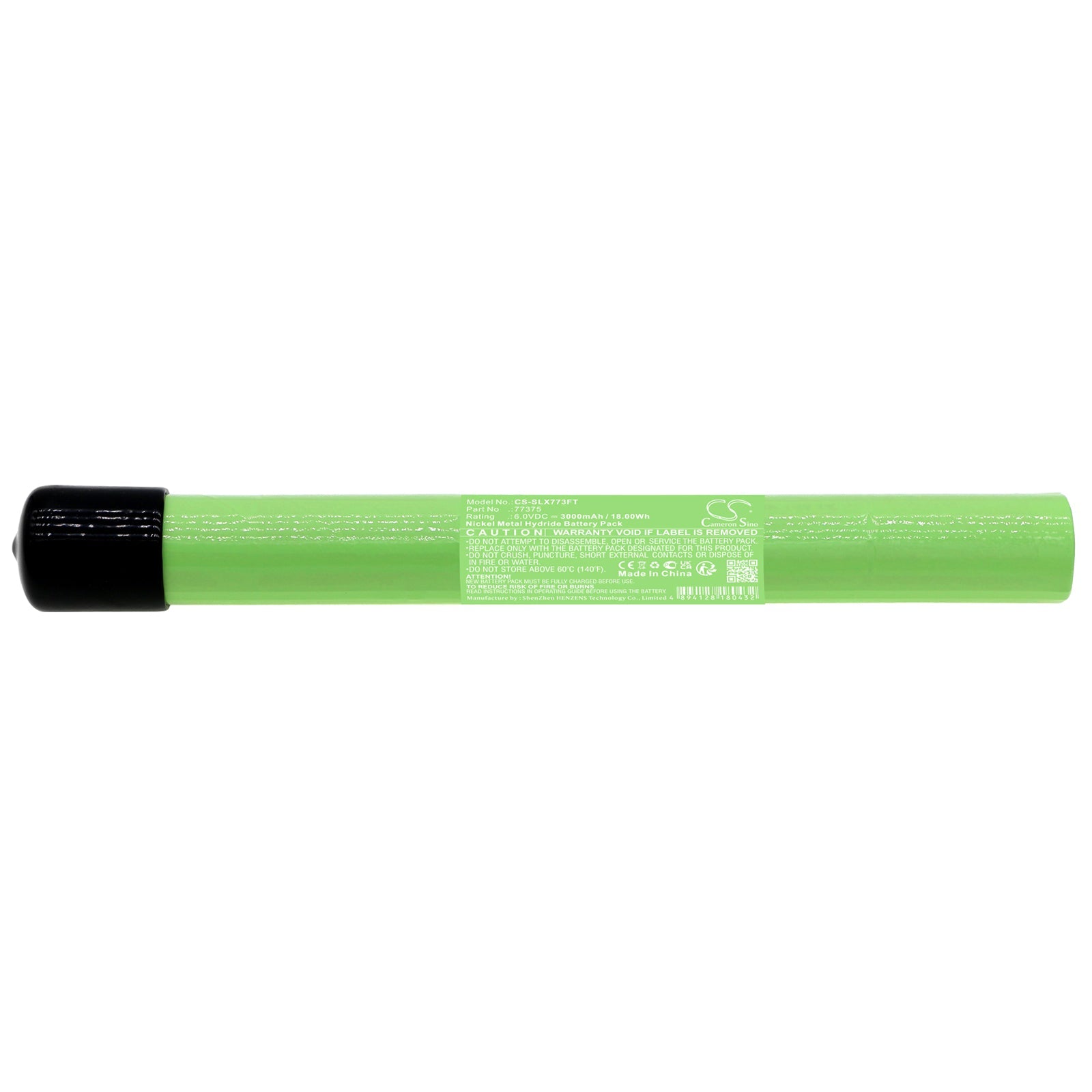 Ni-MH, Flashlight Battery fits Streamlight Sl-20l, Sl-20lp, 6.0V, 3000mAh Flashlight Cameron Sino Technology Limited