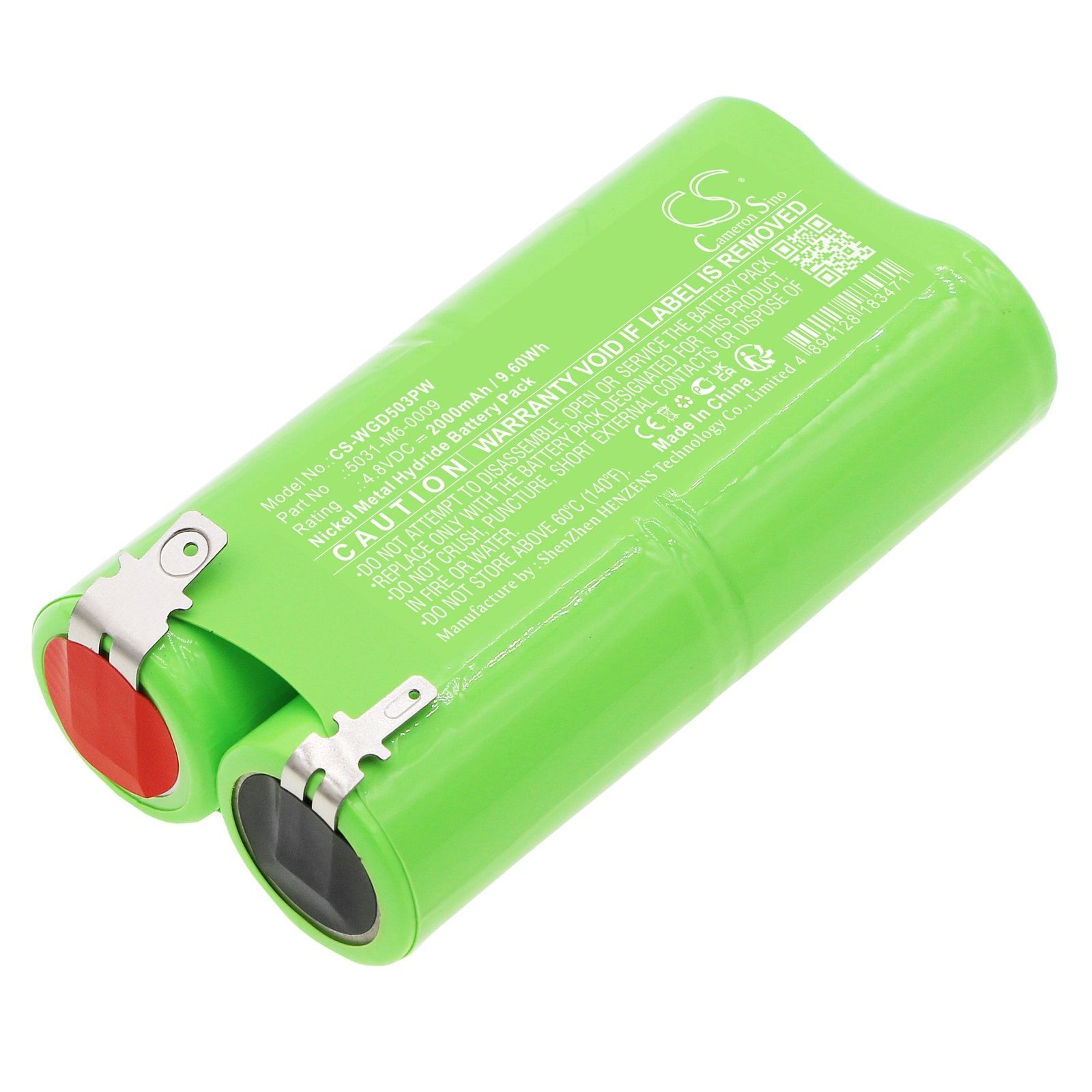 Ni-MH, Gardening Tools Battery fits Wolf Garten 7085916, Accu 80, 4.8V, 2000mAh Gardening Tools Cameron Sino Technology Limited
