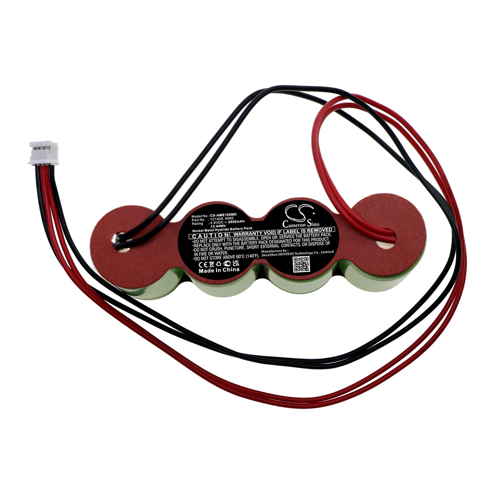 Ni-MH, Medical Battery fits Avox 1000e Cath-lab Oximeter, 12140s, 4.8V, 2800mAh Medical Cameron Sino Technology Limited