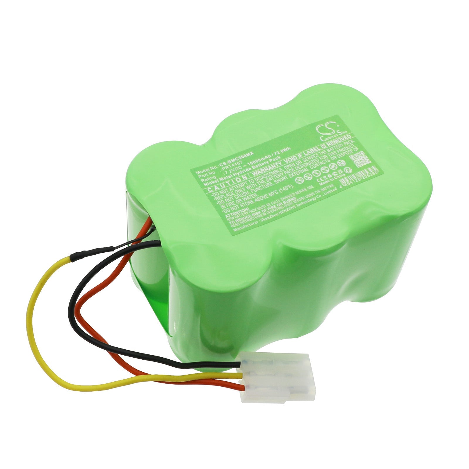 Ni-MH, Medical Battery fits Biomedical Crossvent 3+, Crossvent 4+, 7.2V, 10000mAh Medical Cameron Sino Technology Limited