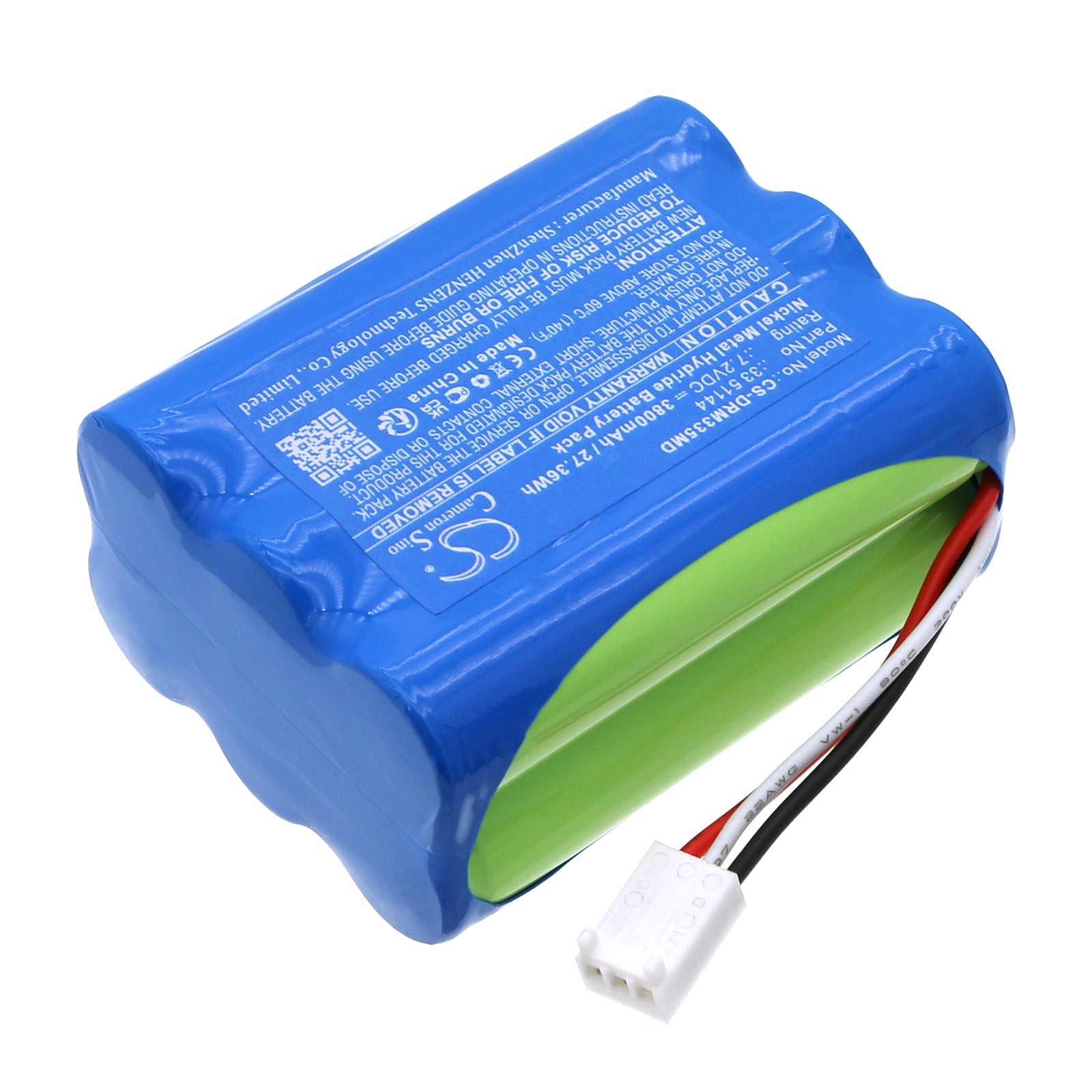 Ni-MH, Medical Battery fits Drager Pss Merlin, 7.2V, 3800mAh Medical Cameron Sino Technology Limited