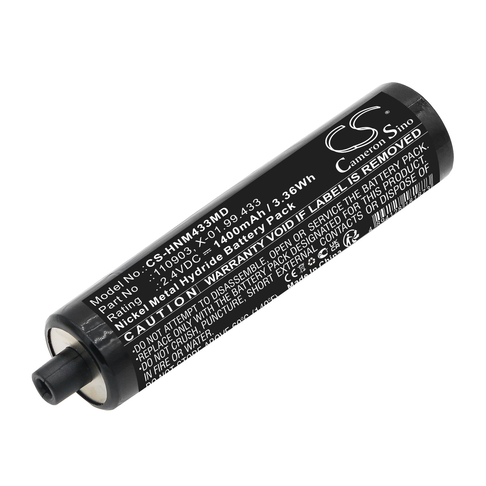 Ni-MH, Medical Battery fits Heine Nicatron, Nicatron N, 2.4V, 1400mAh Medical Cameron Sino Technology Limited
