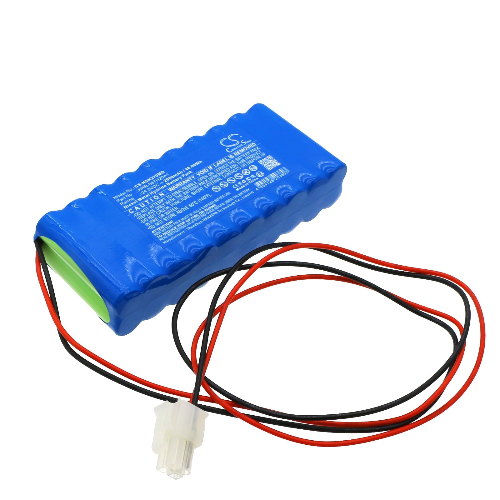 Ni-MH, Medical Battery fits Nikkiso Dbb-27, Ddb-27, 24.0V, 2000mAh Medical Cameron Sino Technology Limited