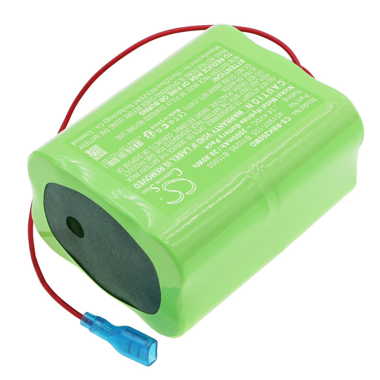 Ni-MH, Medical Battery fits Rauland Borg Bk2000, Nurse Call, 14.4V, 2000mAh Medical Cameron Sino Technology Limited