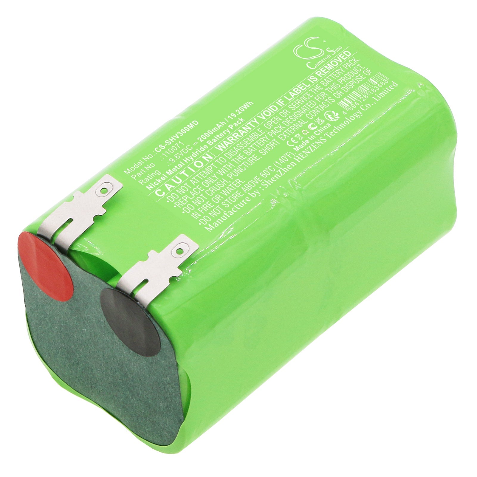 Ni-MH, Medical Battery fits Schiller Cardiograph Cv3, Cardiograph Cv6, 9.6V, 2000mAh Medical Cameron Sino Technology Limited