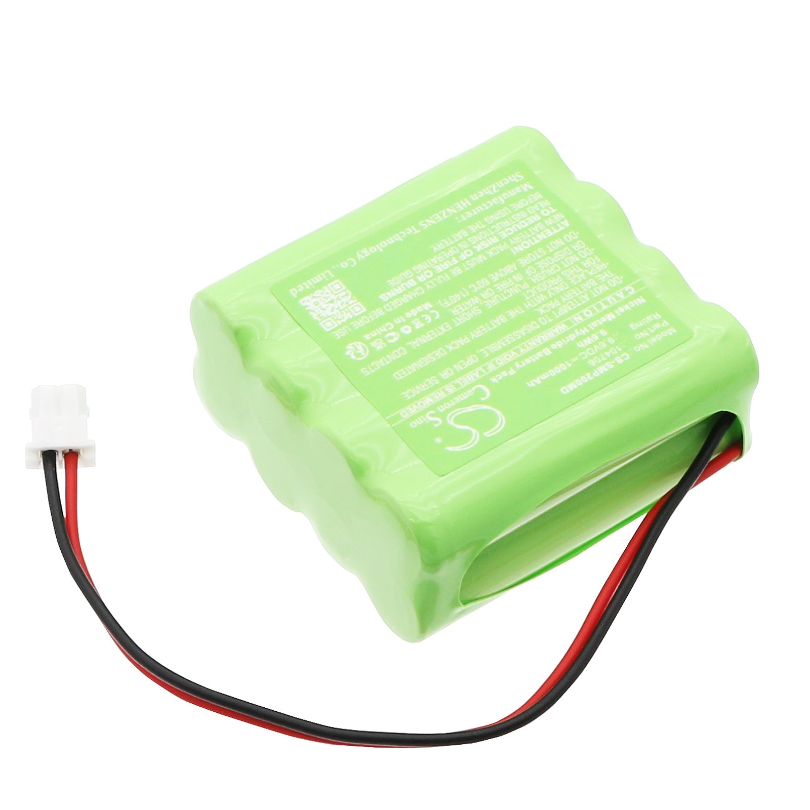 Ni-MH, Medical Battery fits Schwa Emp2, Emp4 Pro, 9.6V, 1000mAh Medical Cameron Sino Technology Limited
