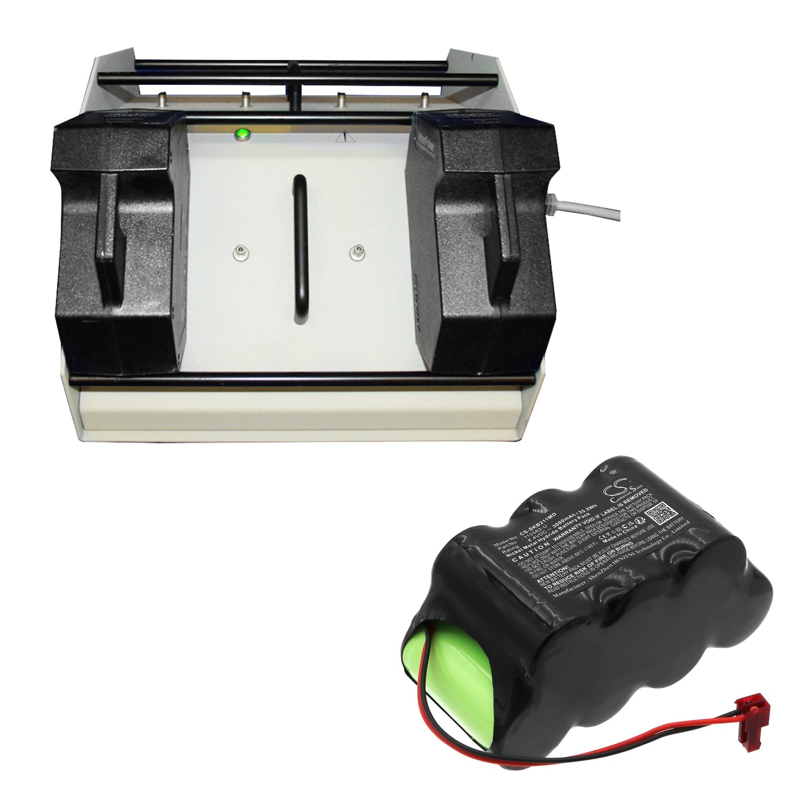 Ni-MH, Medical Battery fits Stryker 211-22 Power Pack Interpulse, 8.4V, 3000mAh Medical Cameron Sino Technology Limited