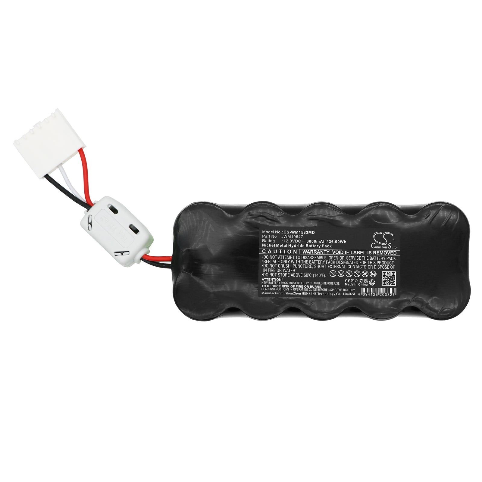 Ni-MH, Medical Battery fits Weinmann 29288, Accuvac, 12.0V, 3000mAh Medical Cameron Sino Technology Limited