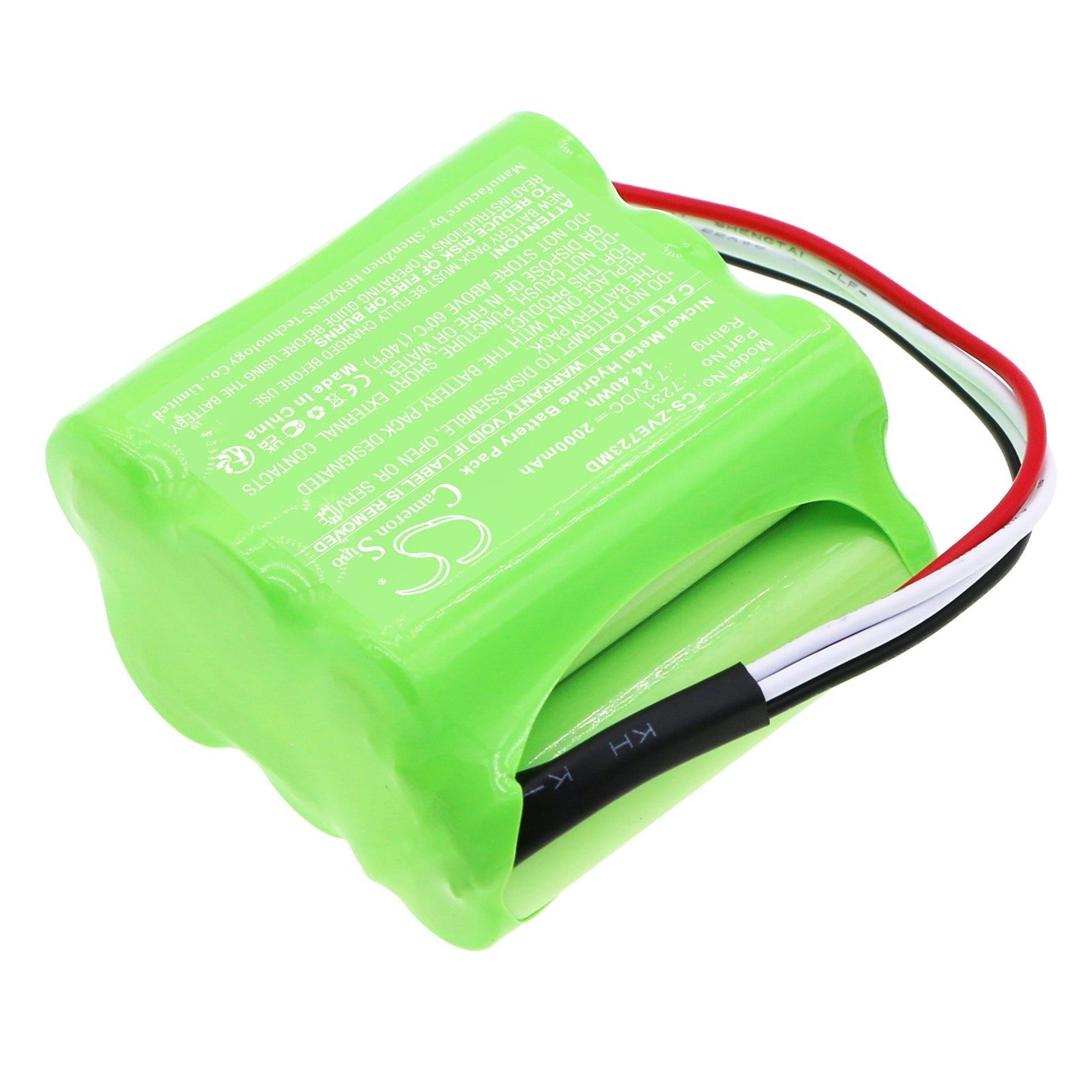 Ni-MH, Medical Battery fits Zevex Enteralite, 7.2V, 2000mAh Medical Cameron Sino Technology Limited