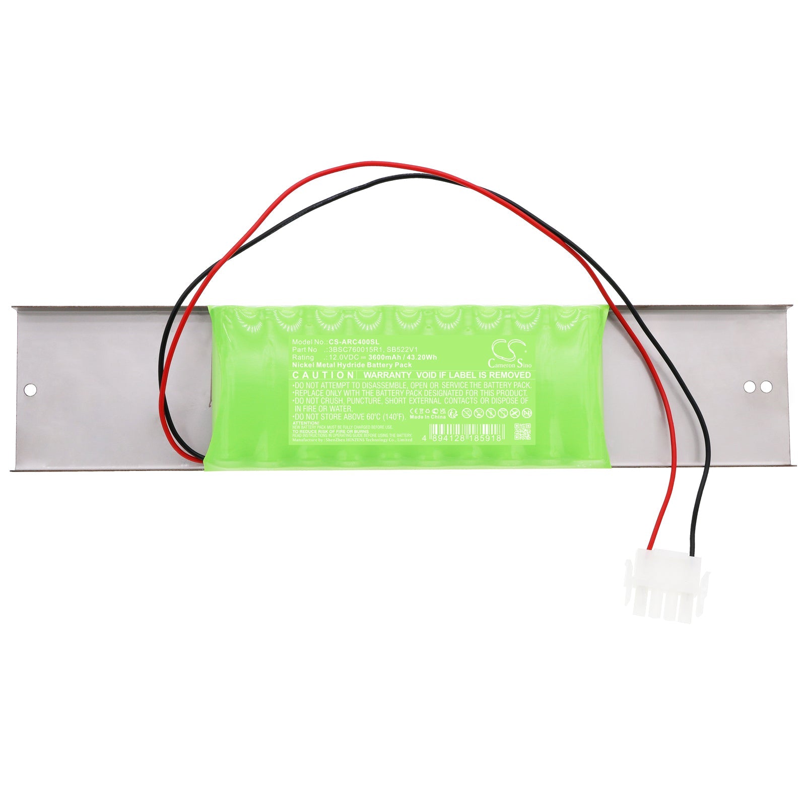 Ni-MH, PLC Battery fits Abb Ac400, Ac400 Systems, 12.0V, 3600mAh PLC Cameron Sino Technology Limited