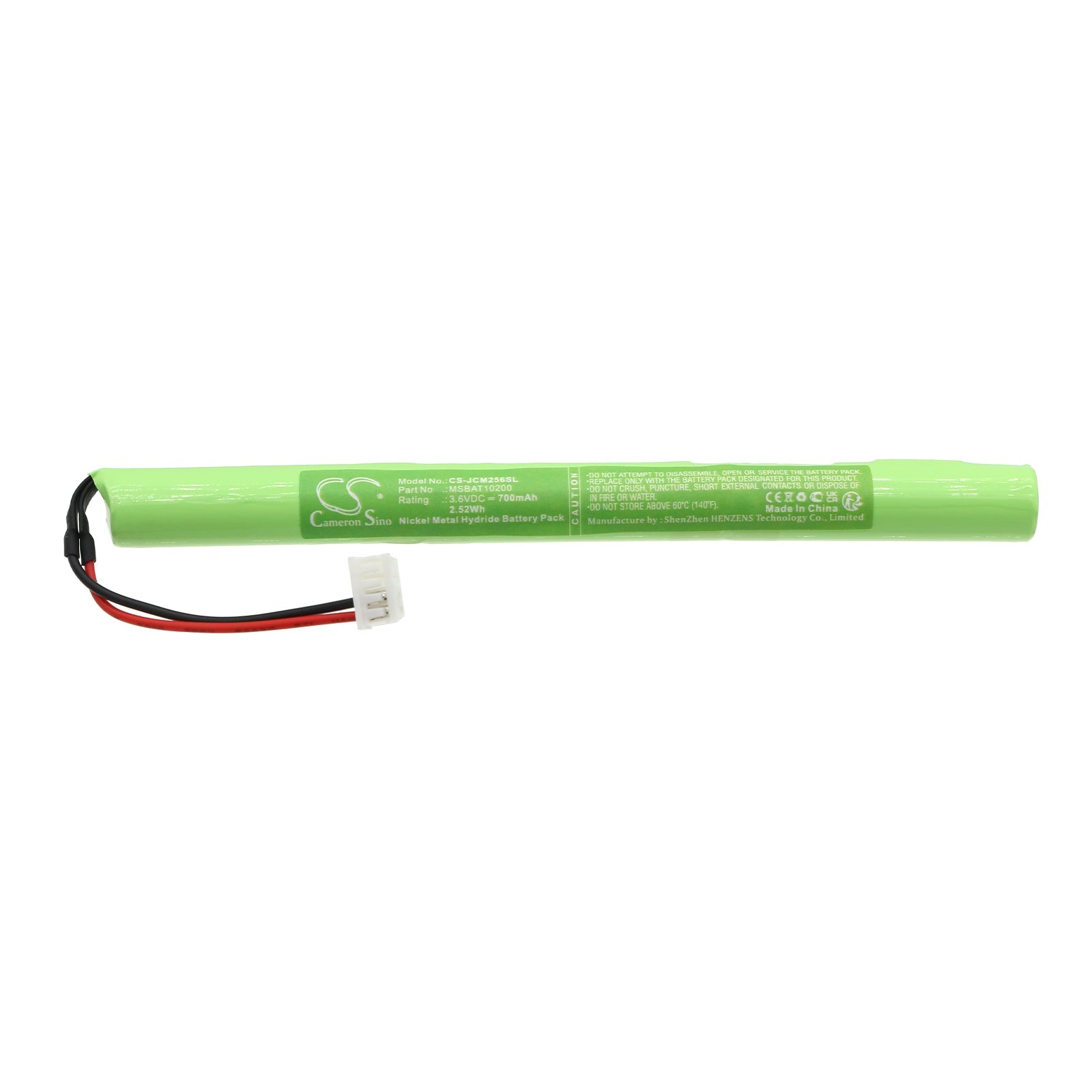 Ni-MH, PLC Battery fits Johnson Controls Ms-nce2566-0, 3.6V, 700mAh PLC Cameron Sino Technology Limited