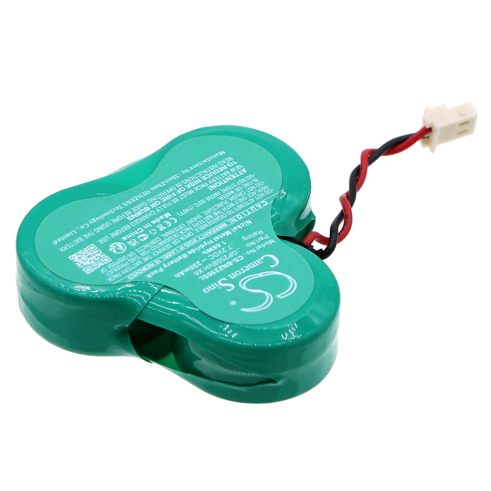 Ni-MH, Siren Alarm Battery fits Mercedes-benz Viano 2004 Alarm Security, Vito 2003 Alarm Security, 7.2V, 230mAh Siren Alarm Cameron Sino Technology Limited