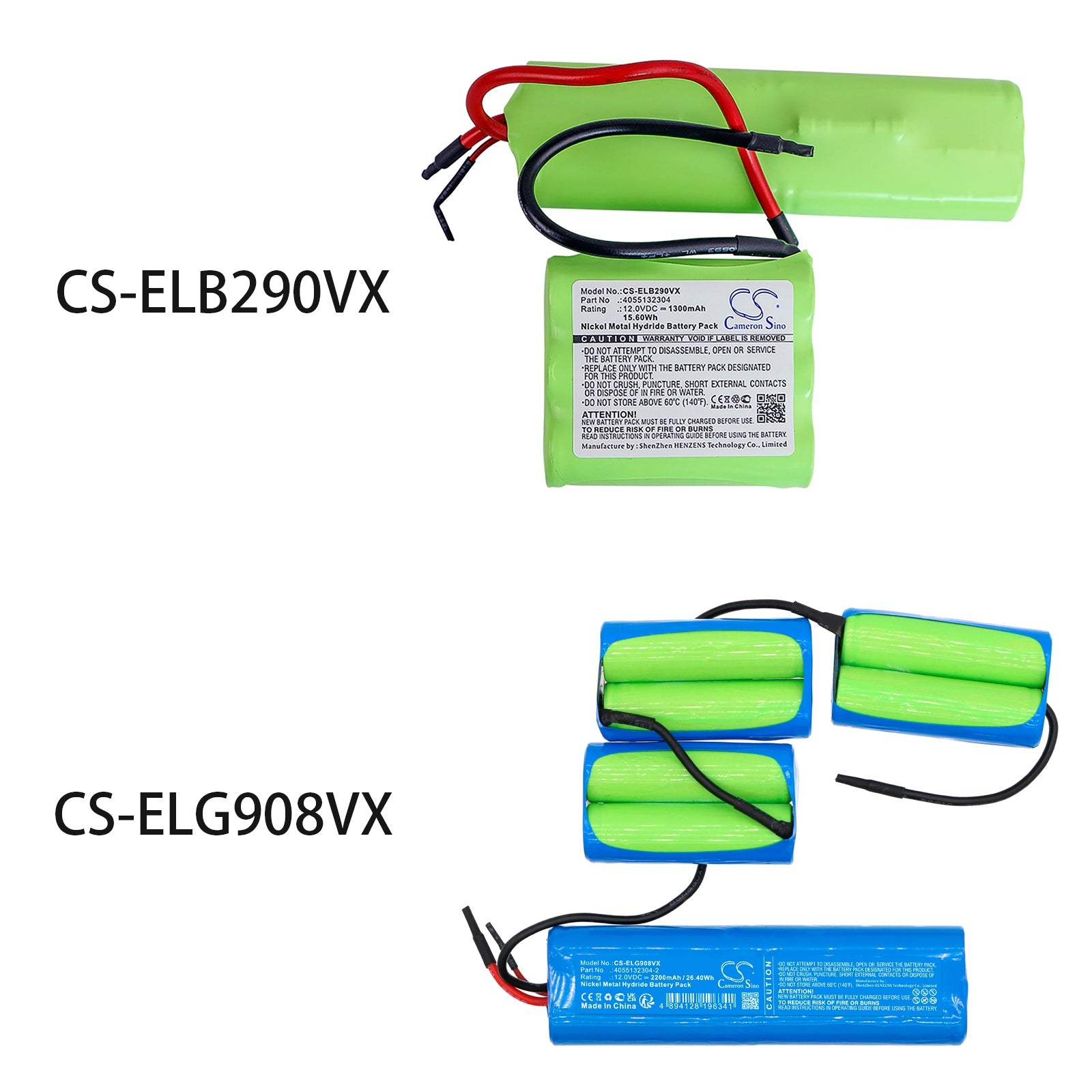 Ni-MH, Vacuum Battery fits Aeg 900165577, 900165579, 12.0V, 2200mAh Vacuum Cameron Sino Technology Limited