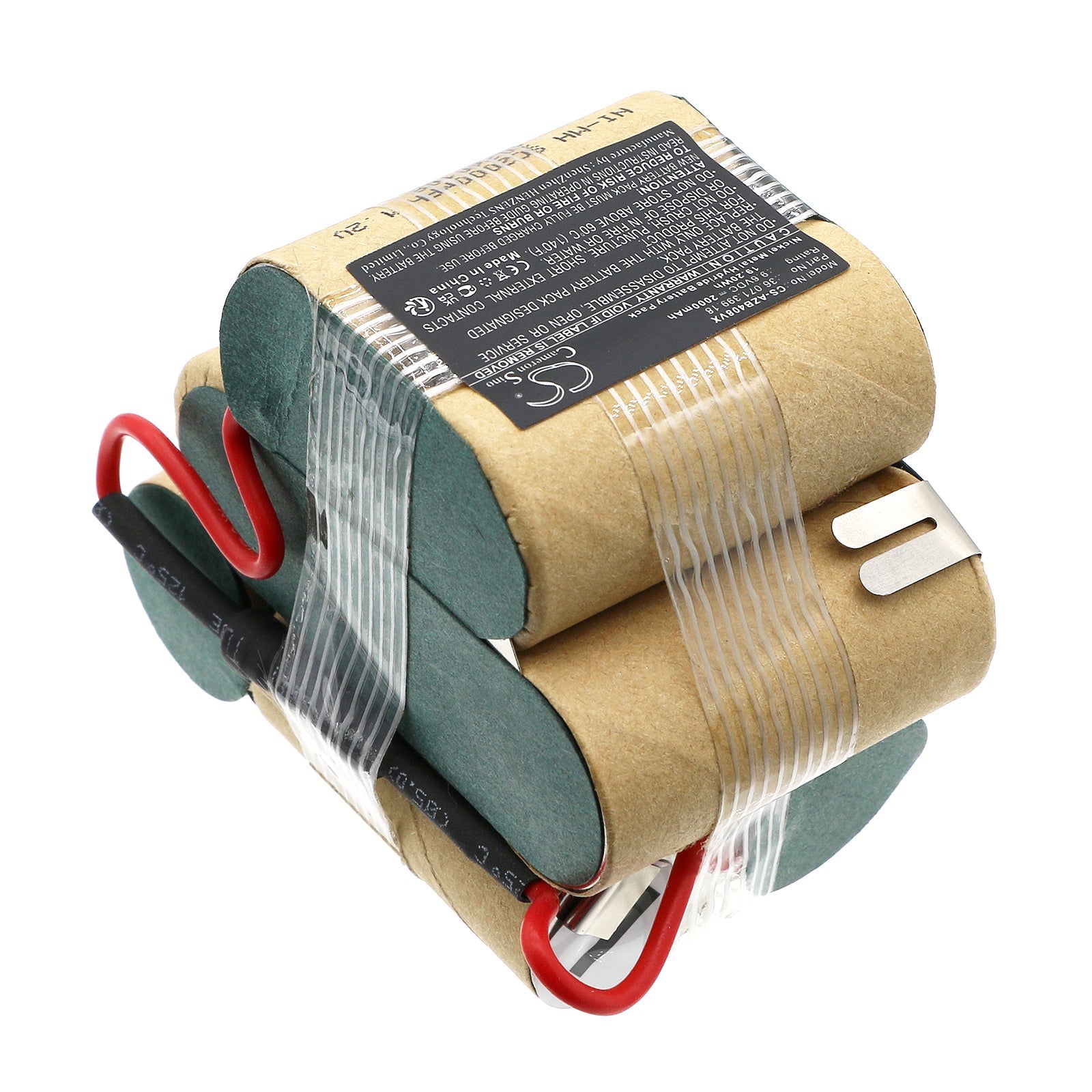 Ni-MH, Vacuum Battery fits Aeg Ag408, Zb408, 9.6V, 2000mAh Vacuum Cameron Sino Technology Limited