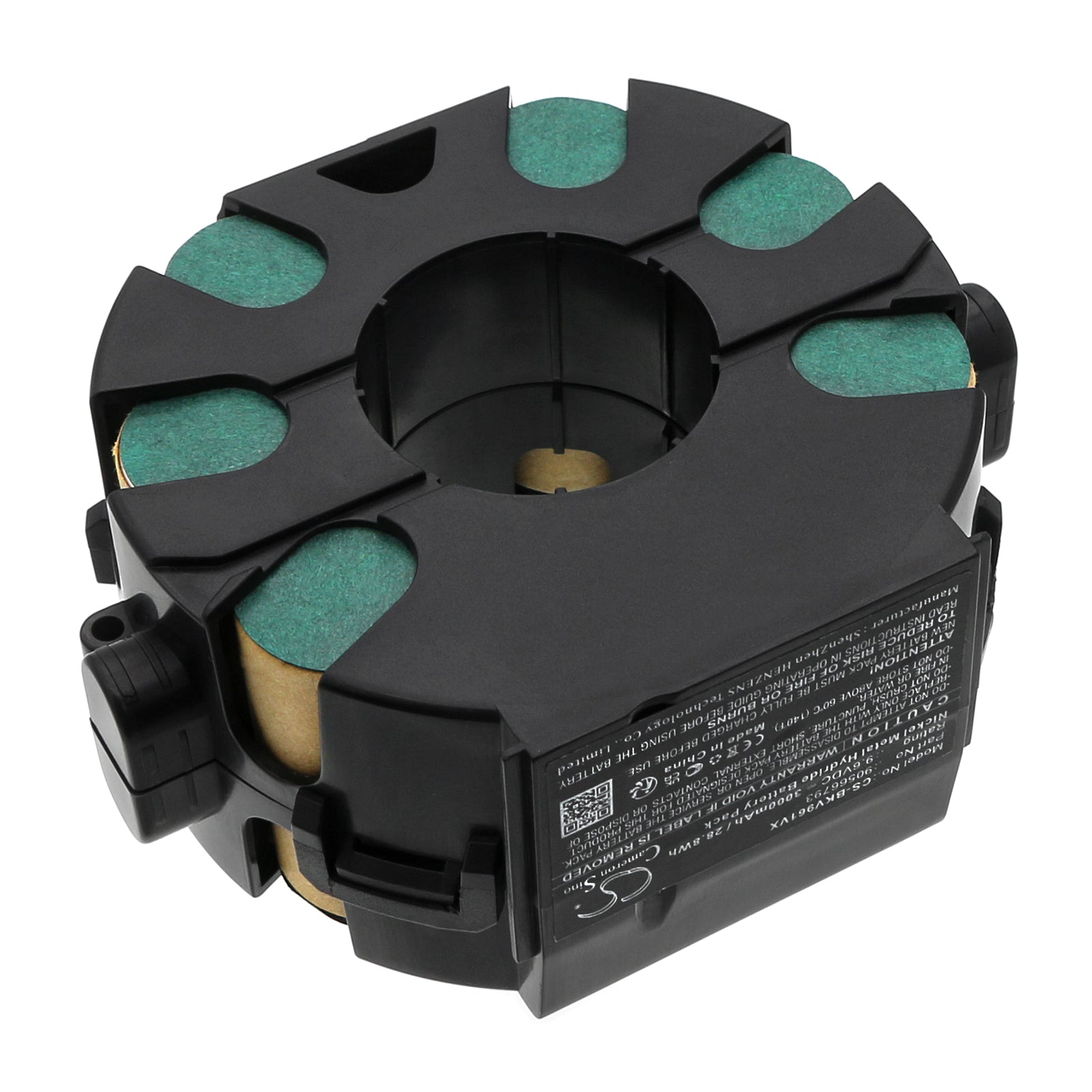 Ni-MH, Vacuum Battery fits Black&decker Dv9610an, Dv9610ecn, 9.6V, 3000mAh Vacuum Cameron Sino Technology Limited